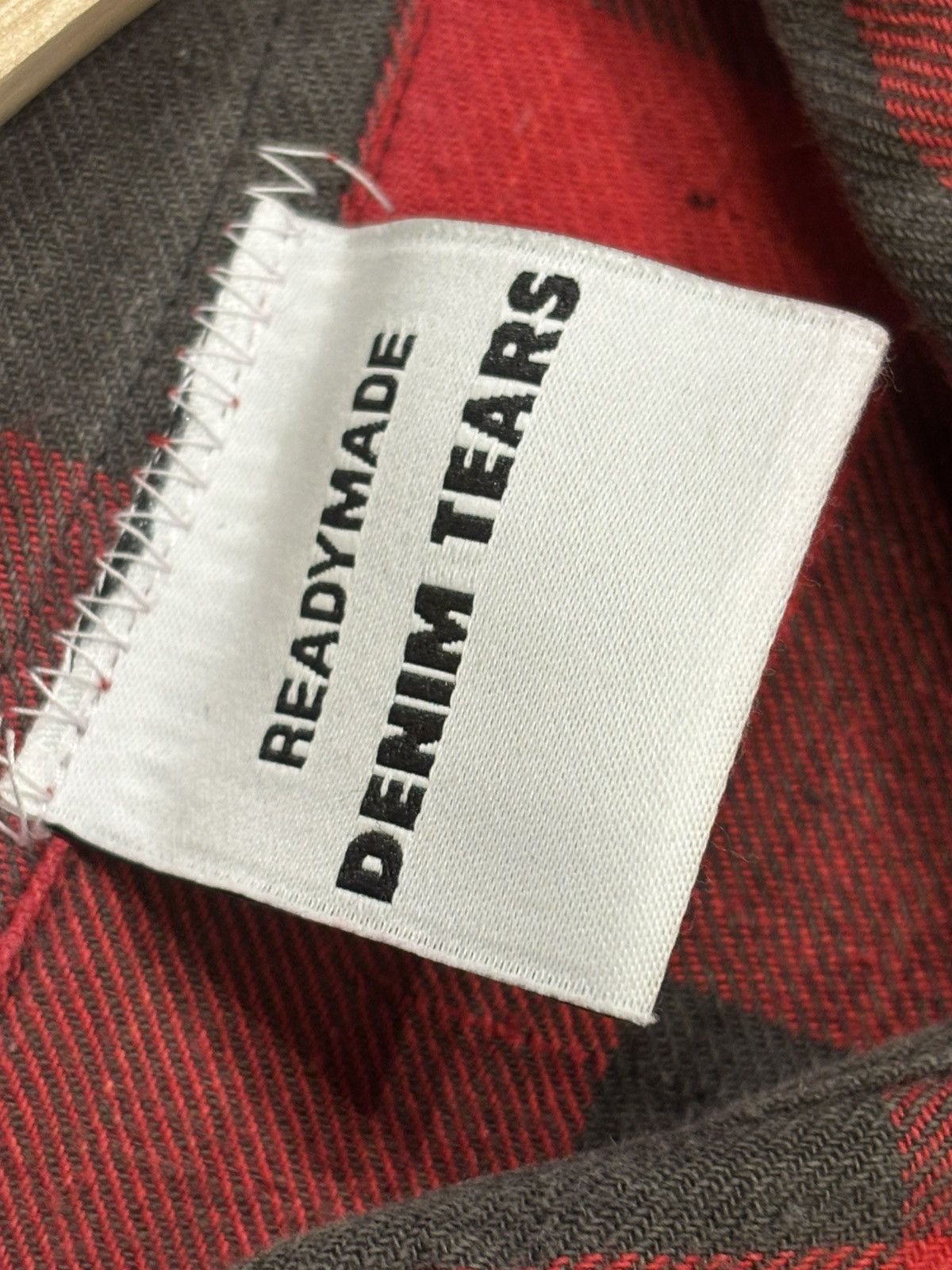 DENIM TEARS × READYMADE Denim Tears X Ready Made Flannel Shirt Size US M / EU 48-50 / 2 - 5 Thumbnail