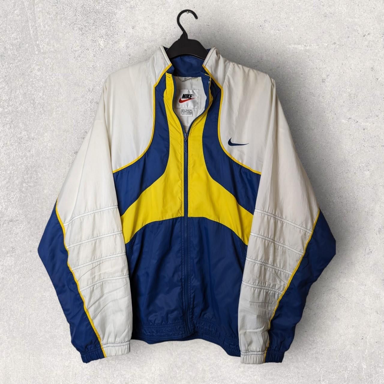 Vintage 90s Nike Windbreaker Light Zip Jacket