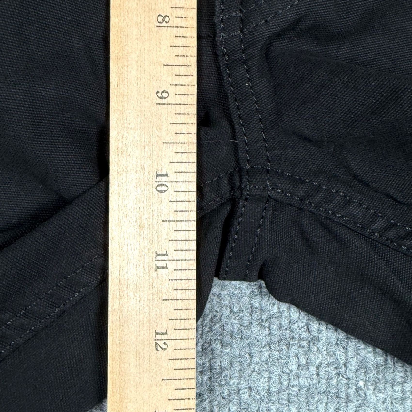 Eddie Bauer Eddie Bauer Canvas Utility Pants Black 32x29 Regular Mens Chino Stretch Workwear Canvas Pants Size US 32 / EU 48 - 5 Thumbnail