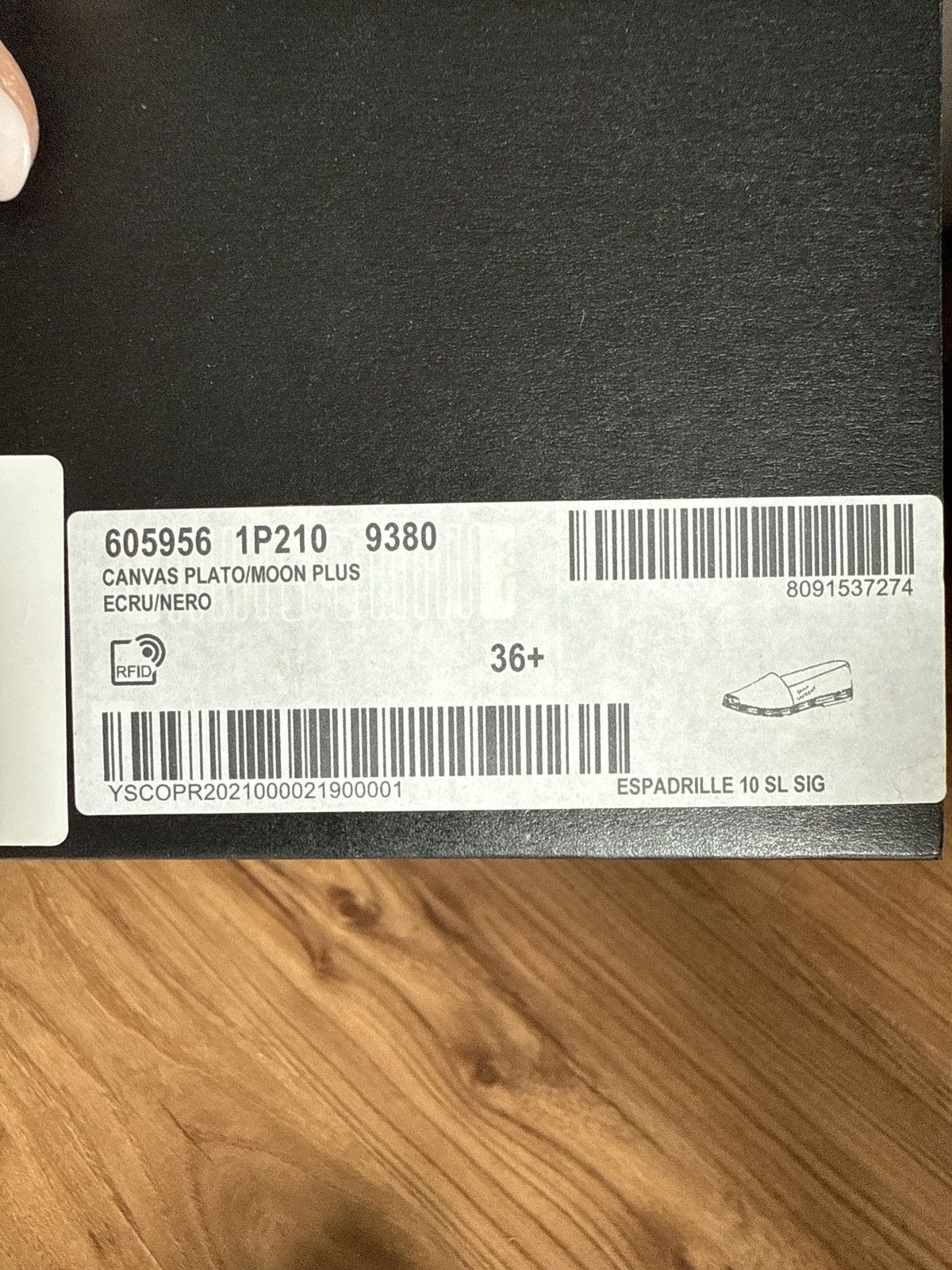 Saint Laurent Paris Saint Laurent Espadrilles Size US 6.5 / IT 36.5 - 8 Thumbnail