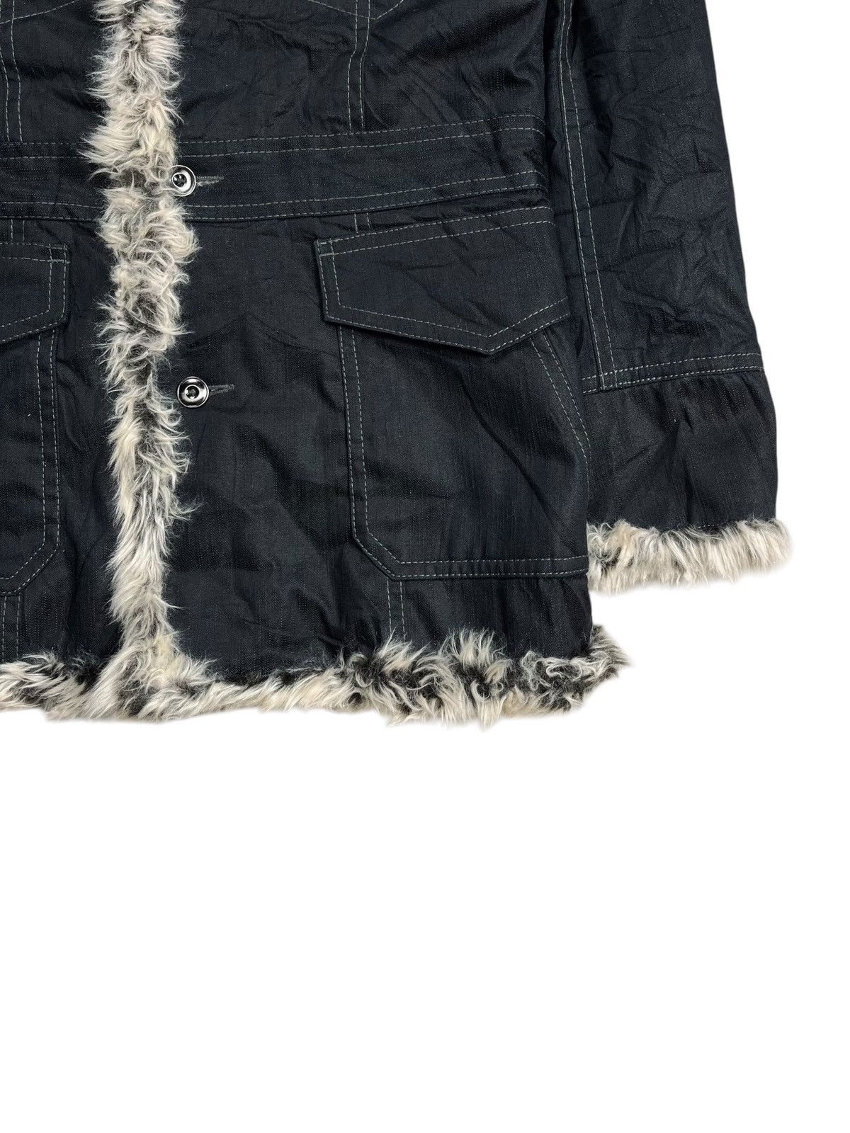 If Six Was Nine 2000s Nicole Club - Vkei Style Fur Liner Jacket Size US M / EU 48-50 / 2 - 5 Thumbnail