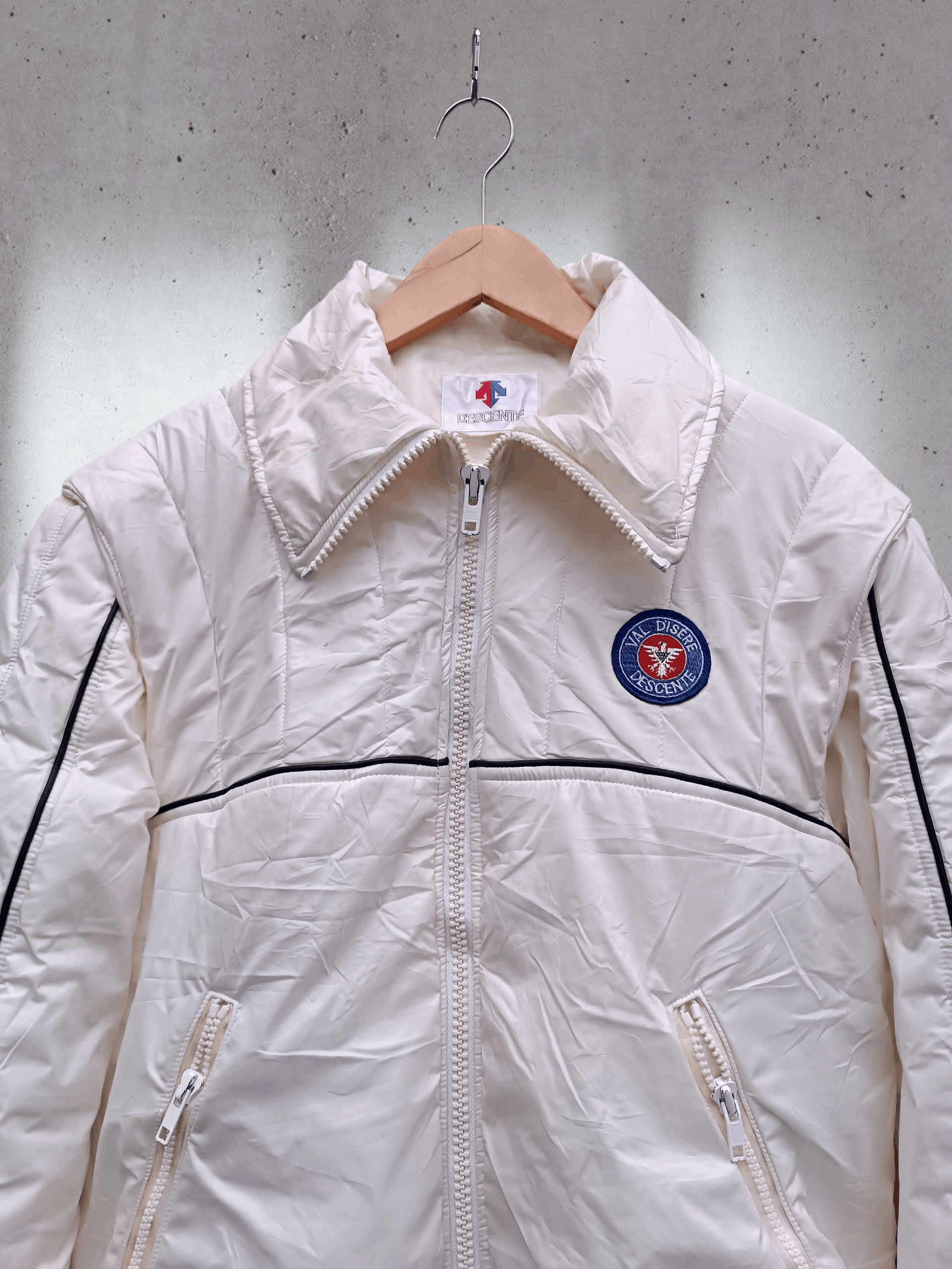 Descente Vintage DESCENTE Jacket Training Winter Ski Size US L / EU 52-54 / 3 - 3 Thumbnail
