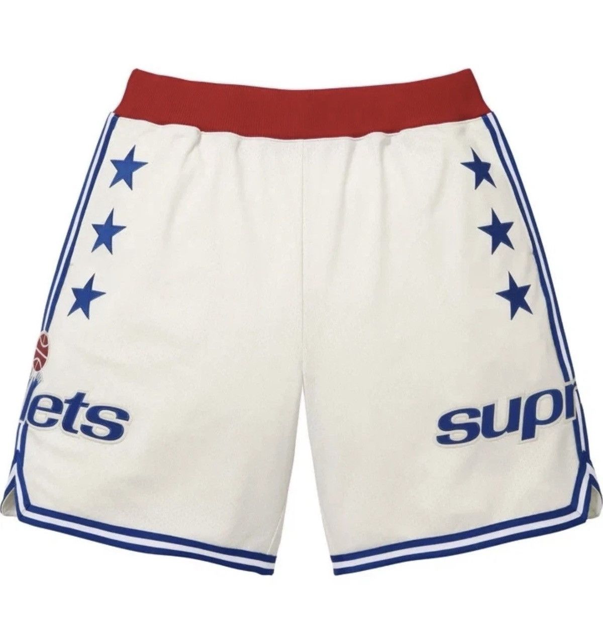 パンツ 30 Supreme Mitchell Bullets Baggy Short Supreme SUPREME MITCHELL & NESS BULLETS BAGGY JEAN SHORTS SS26