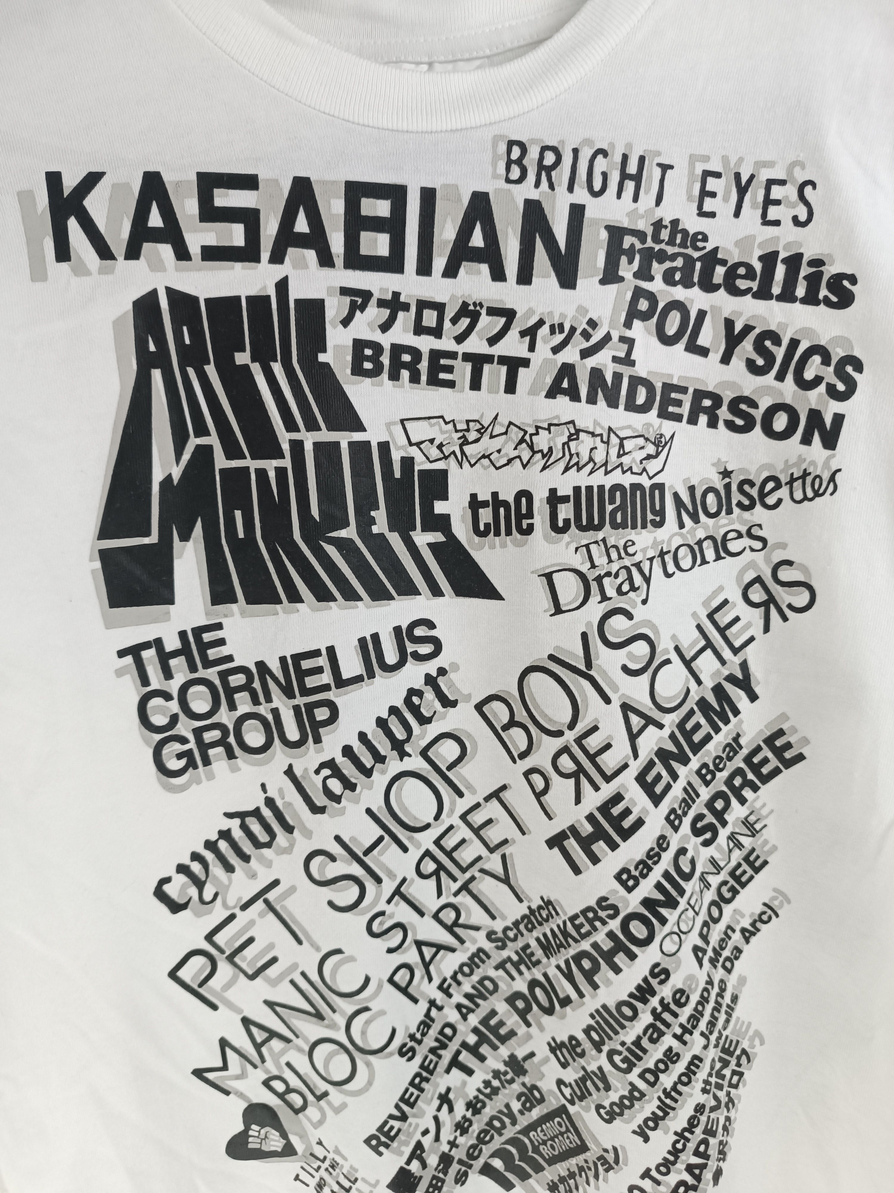 Band Tees VINTAGE 2007 SUMMERSONIC FEST arctic bloc offspring cyndi Size US XS / EU 42 / 0 - 11 Thumbnail