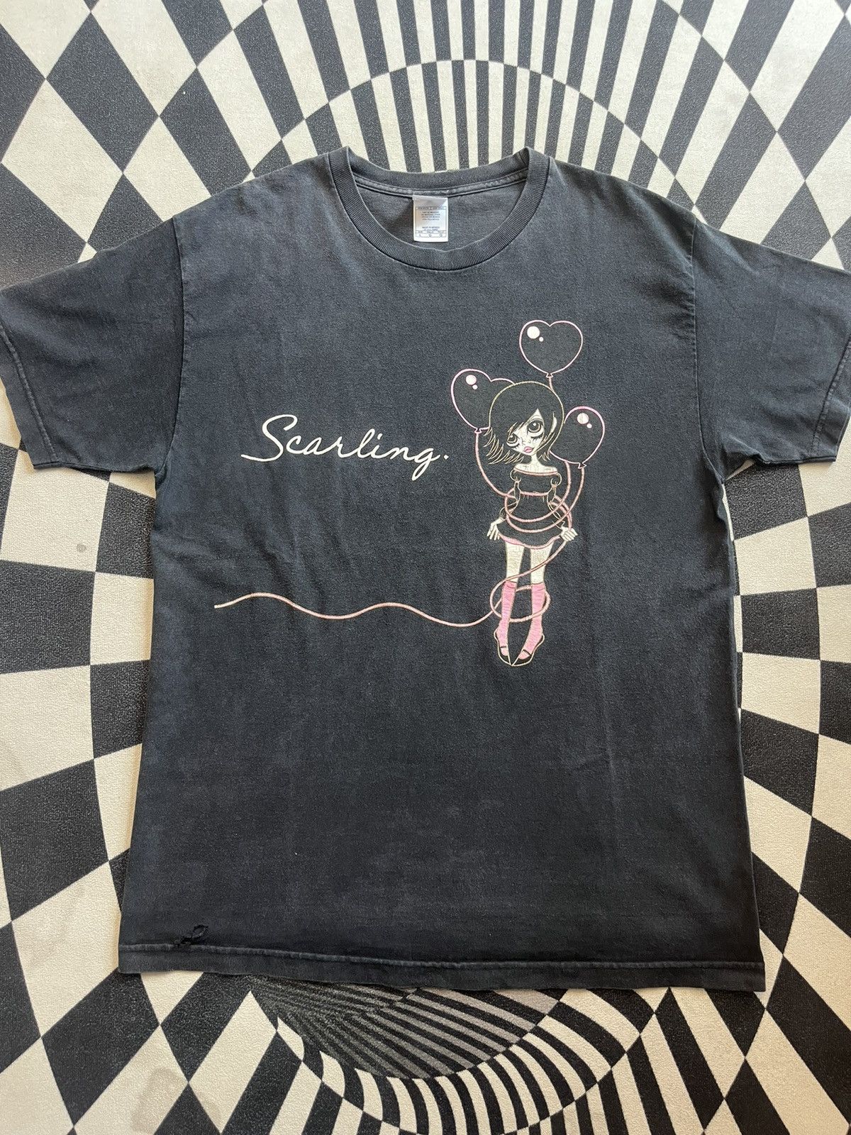Band Tees Vintage Scarling Band Noise/pop indie Rock 00’s Tshirt Size US L / EU 52-54 / 3 - 3 Thumbnail