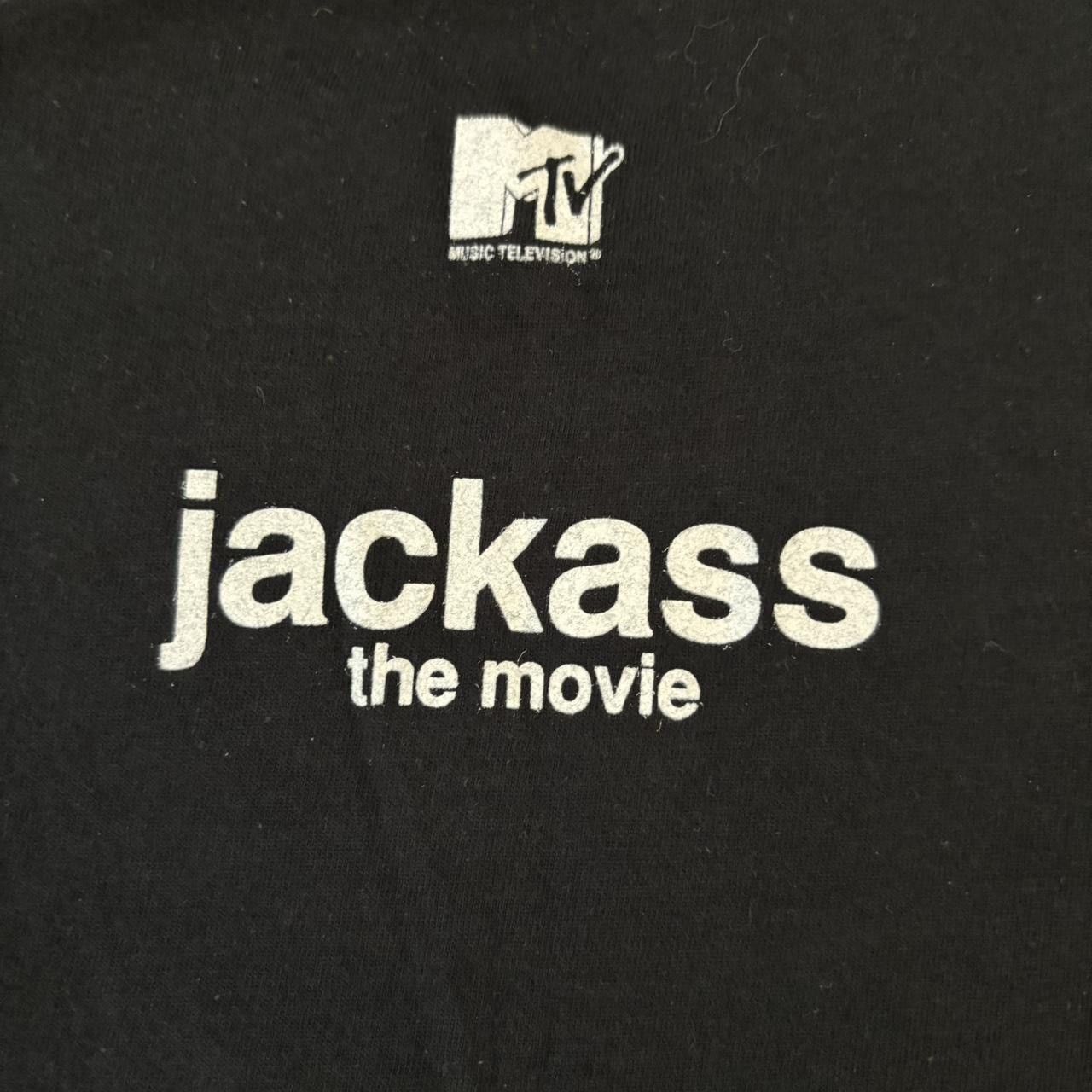 Vintage 2002 Johnny Knoxville Jackass Movie Promo T-shirt Rare Size US XL / EU 56 / 4 - 7 Thumbnail
