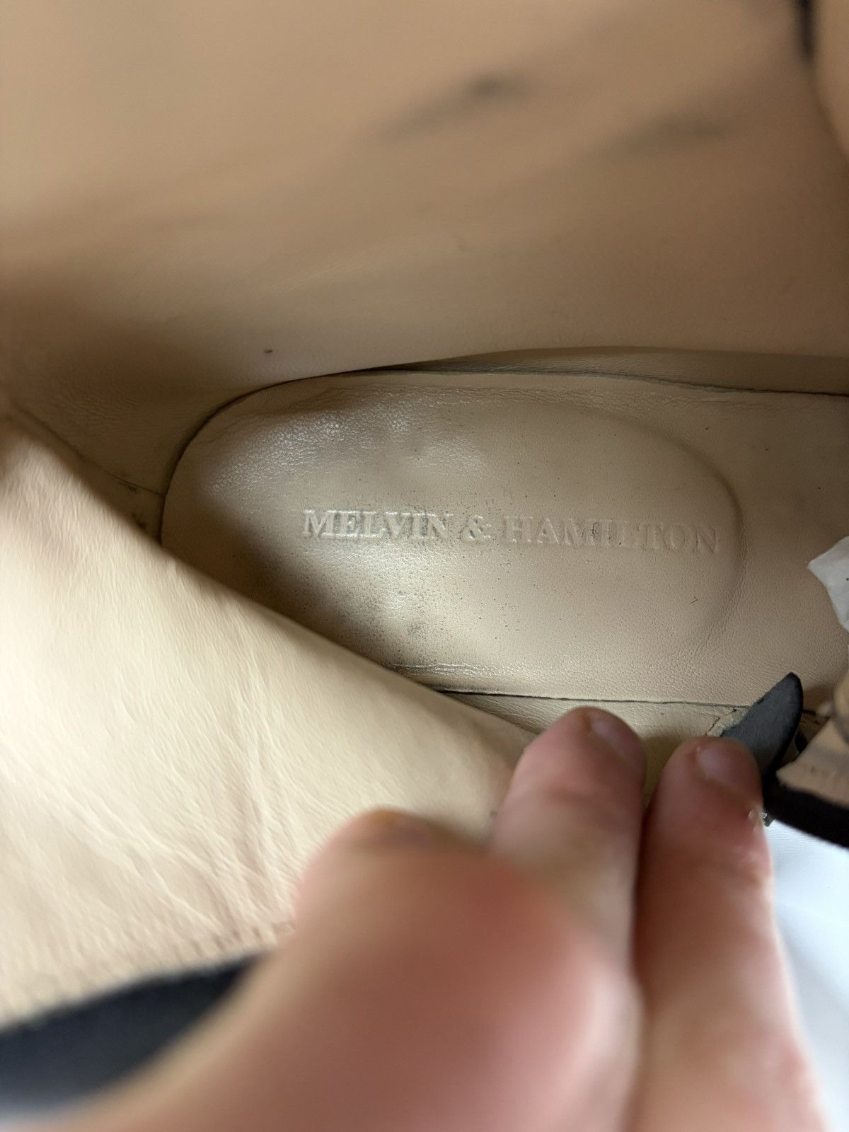 Melvin & Hamilton Vintage 00s Black Leather Side Zip Boots Guidi Marsell Style Size US 8 / EU 41 - 20 Thumbnail
