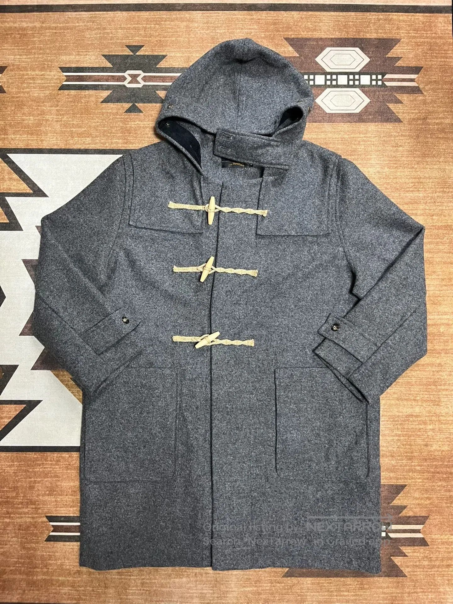 Other ITOHOUSE Heavy Wool Duffle Coat. Size US XXS / EU 40 - 2 Thumbnail