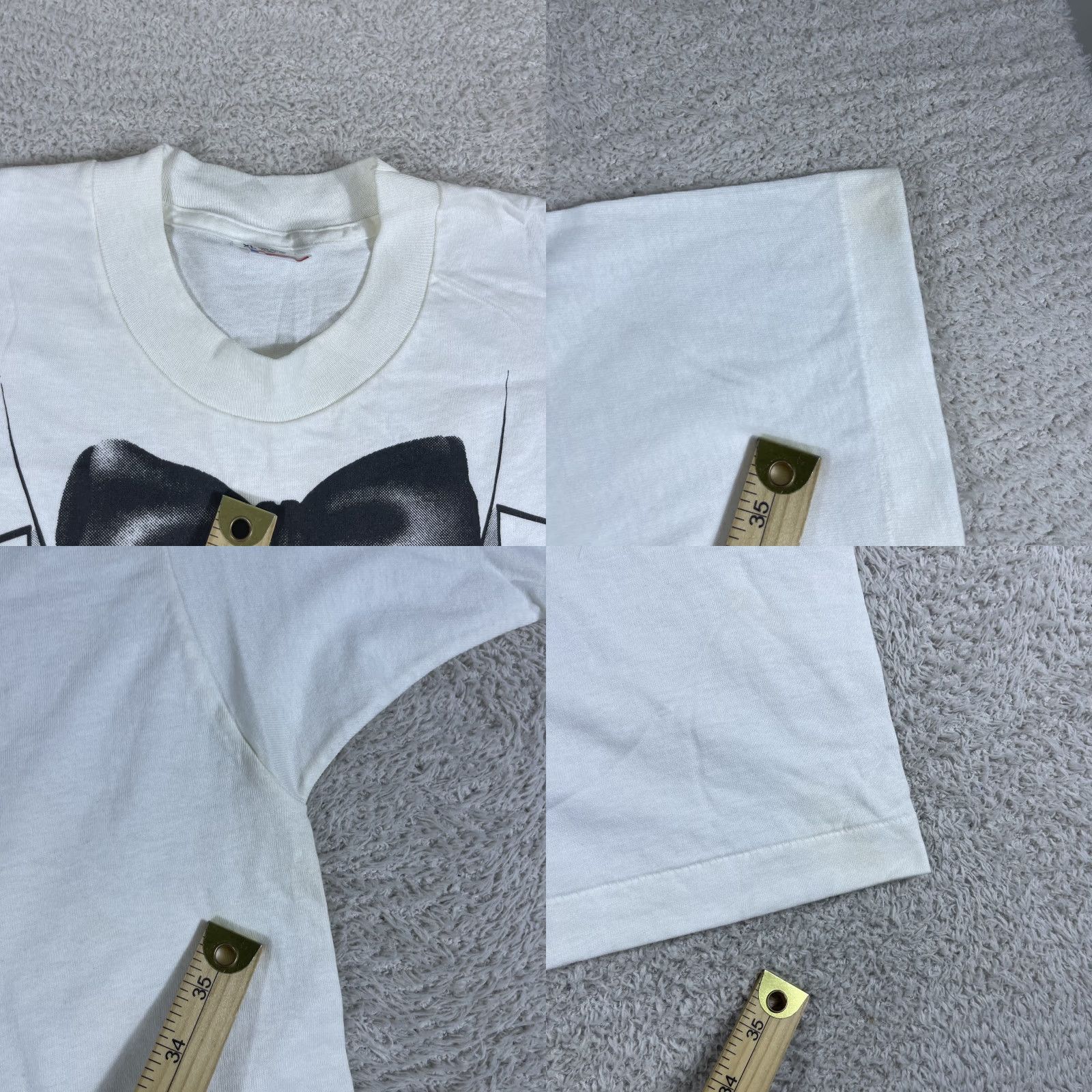 Fruit Of The Loom VINTAGE The 3 Tenors T-Shirt Adult XL White USA 90’s Tour Pavarotti Opera Promo Shirt Mens Size US XL / EU 56 / 4 - 9 Thumbnail
