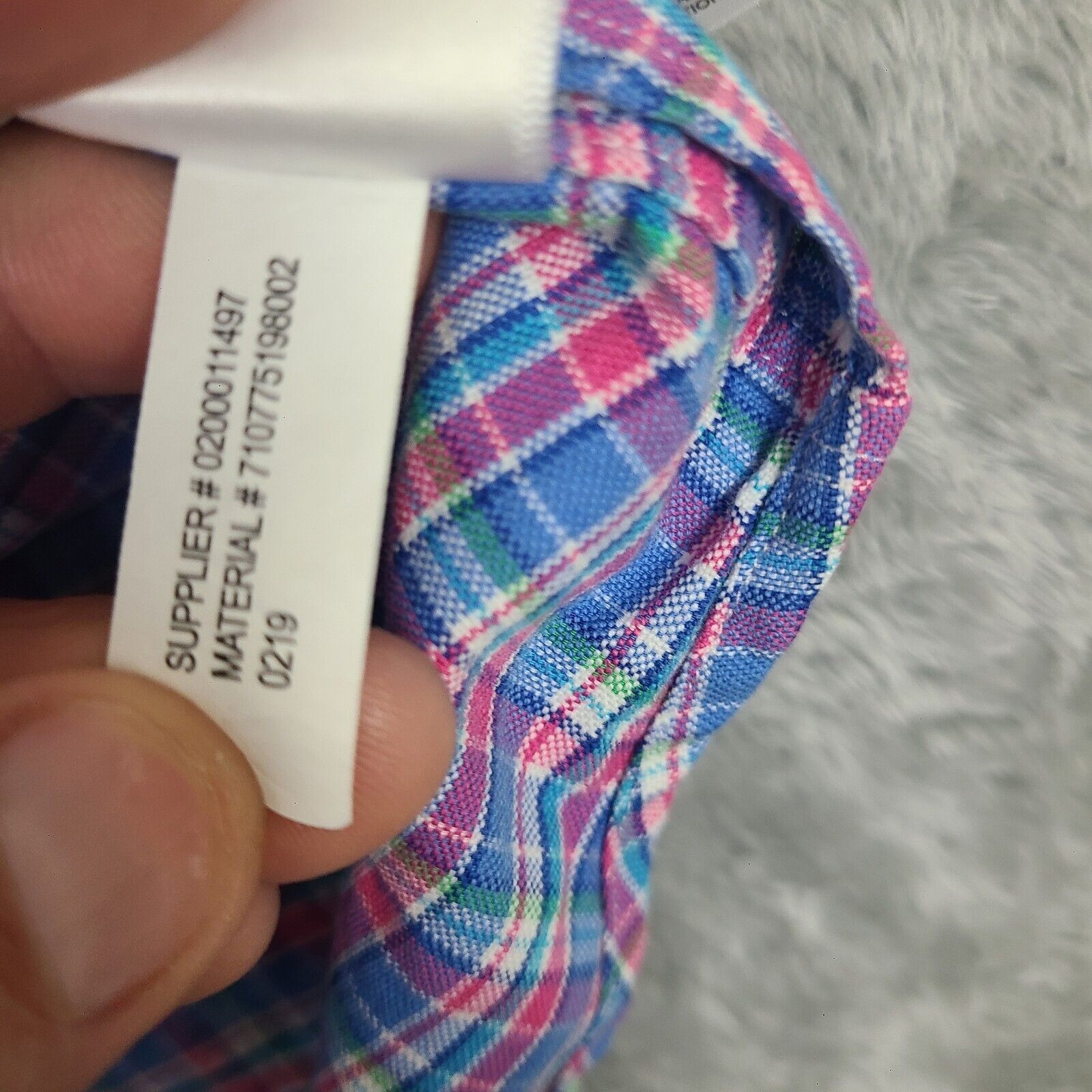 Polo Ralph Lauren Ralph Lauren Pastel Plaid Long Sleeve Button Down Shirt, Men Size US M / EU 48-50 / 2 - 4 Thumbnail