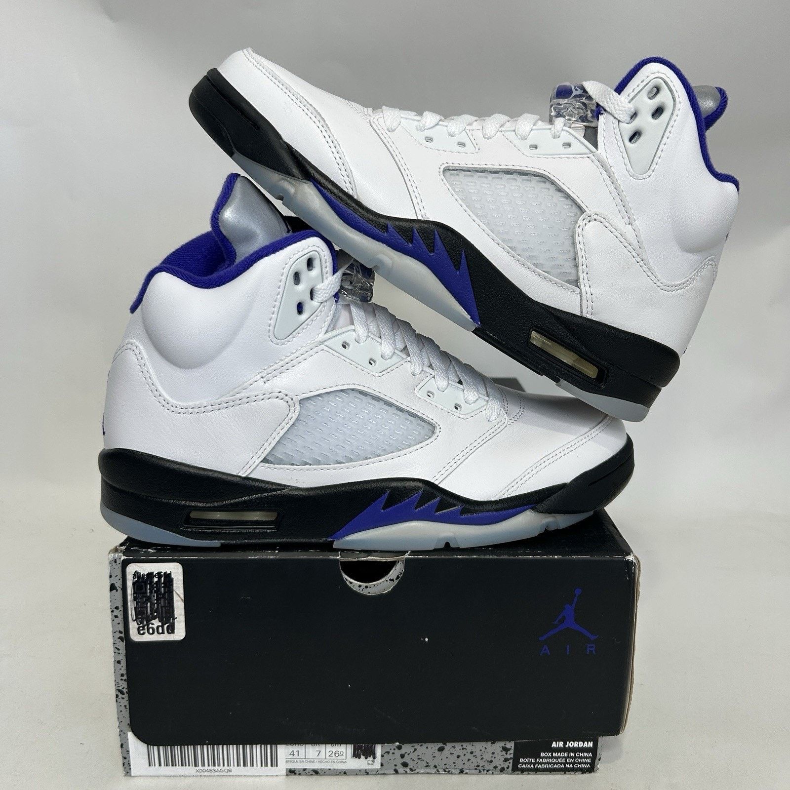 Nike Nike Shoes Air Jordan 5 Retro OG “Dark Concord” Size US 8 / EU 41 - 1 Thumbnail