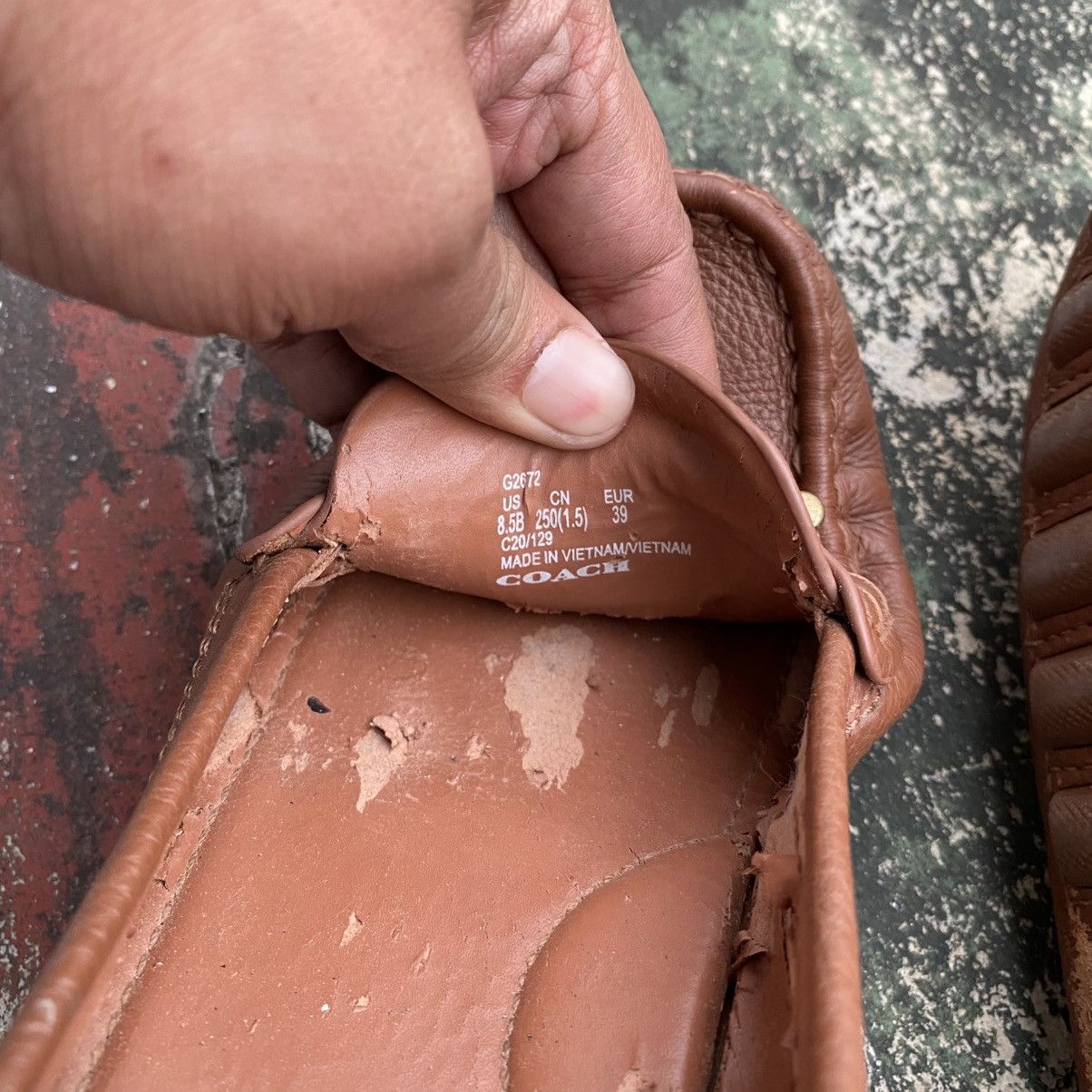 Coach Coach crosby driver turnlock flat tan Size US 6.5 / EU 39-40 - 6 Thumbnail
