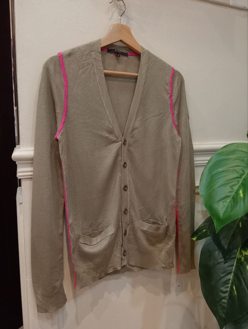 Gucci GUCCI ITALY COMBINE SILK + CASHMERE CARDIGAN - SIZE S Size S / US 4 / IT 40 - 1 Thumbnail