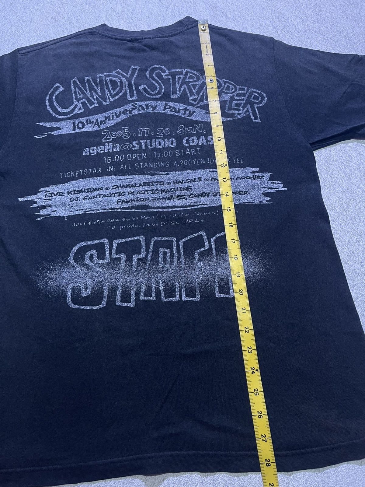 If Six Was Nine Y2K CANDY STRIPPER short sleeve tshirt Size US L / EU 52-54 / 3 - 8 Thumbnail