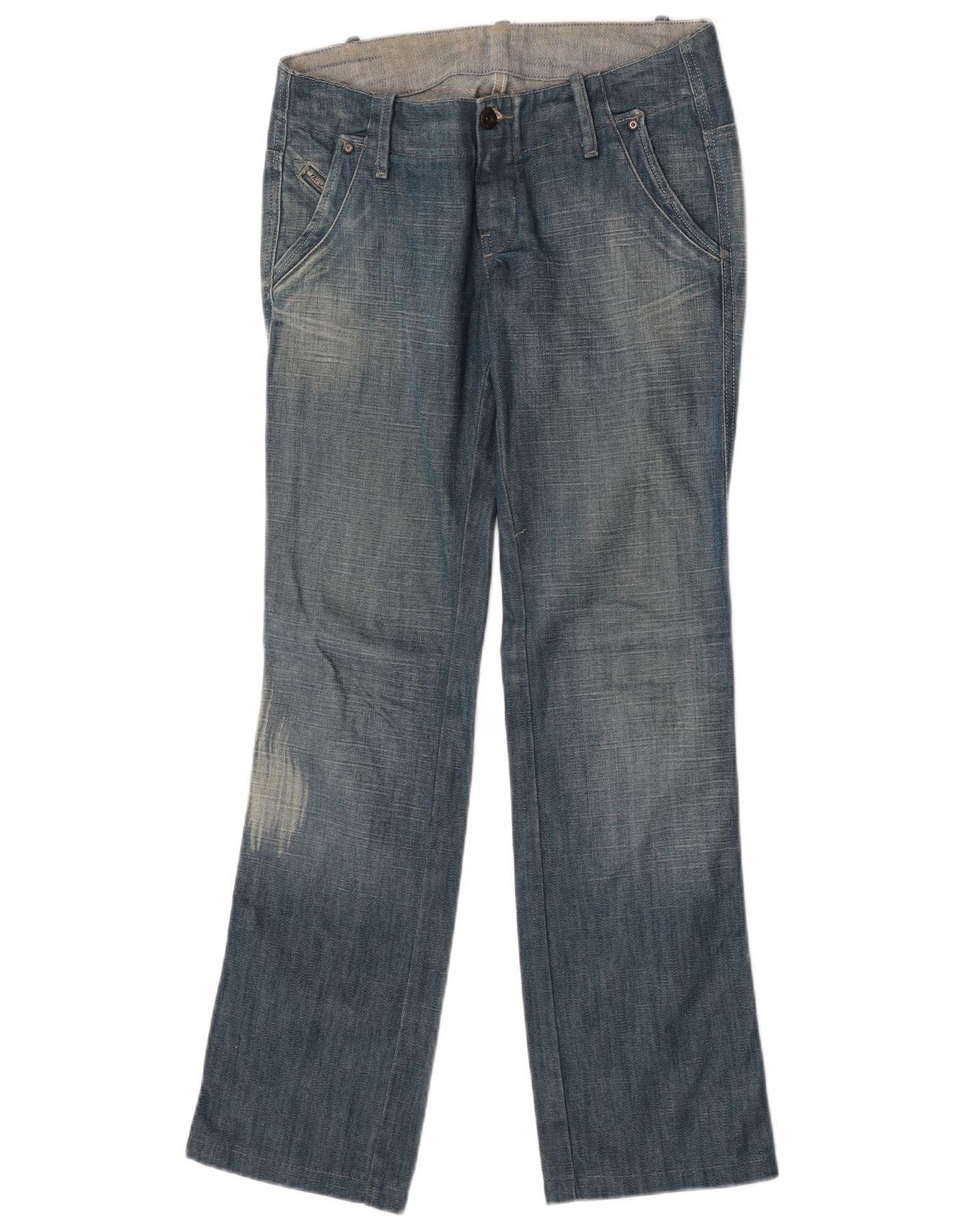 Diesel Womens Bootcut Jeans W28 L32 Blue Cotton Size 42" / US 20 - 1 Thumbnail