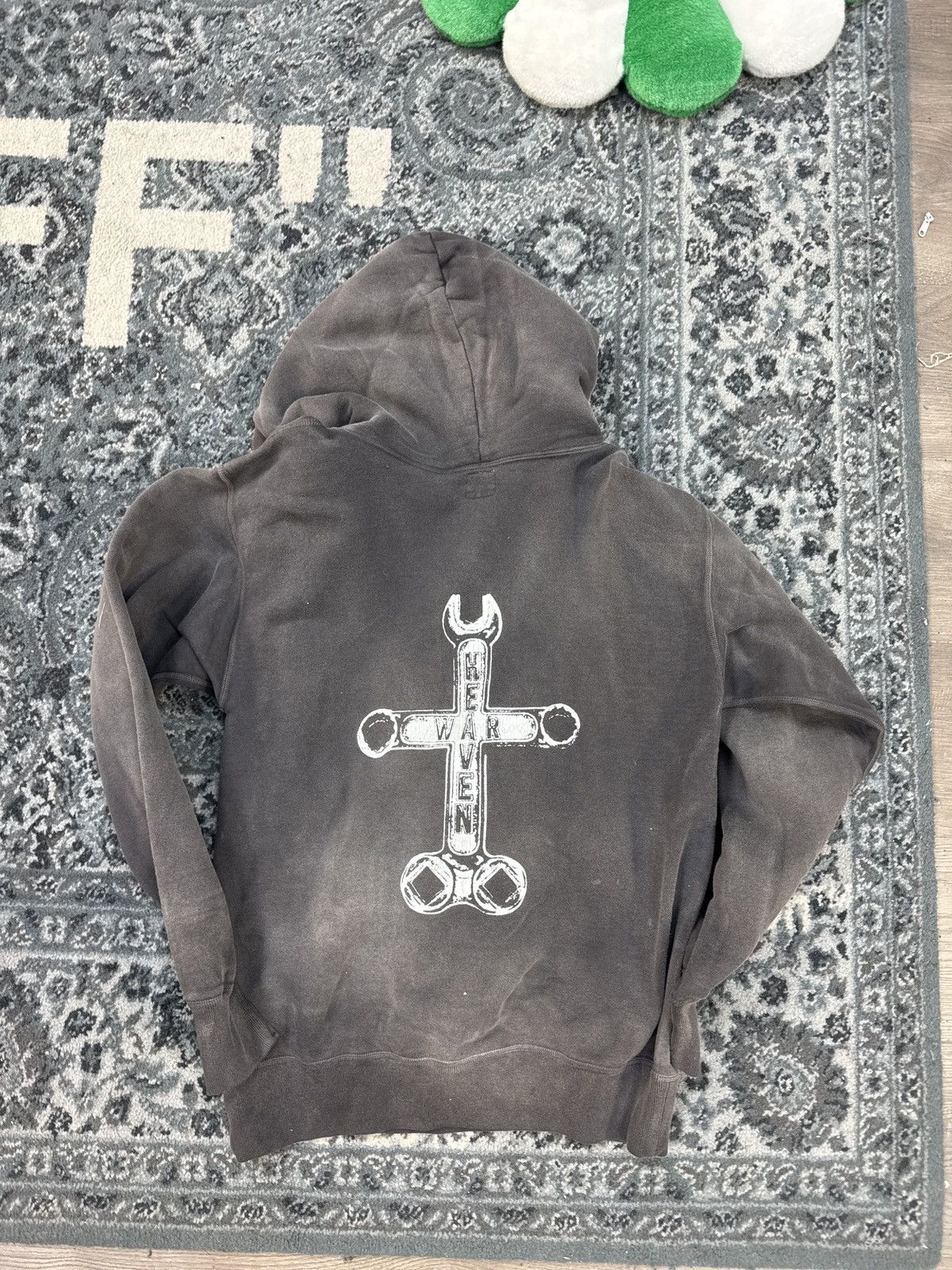Saint Michael Saint Michael Spanner Hooded Sweatshirt Black medium Size US M / EU 48-50 / 2 - 2 Thumbnail