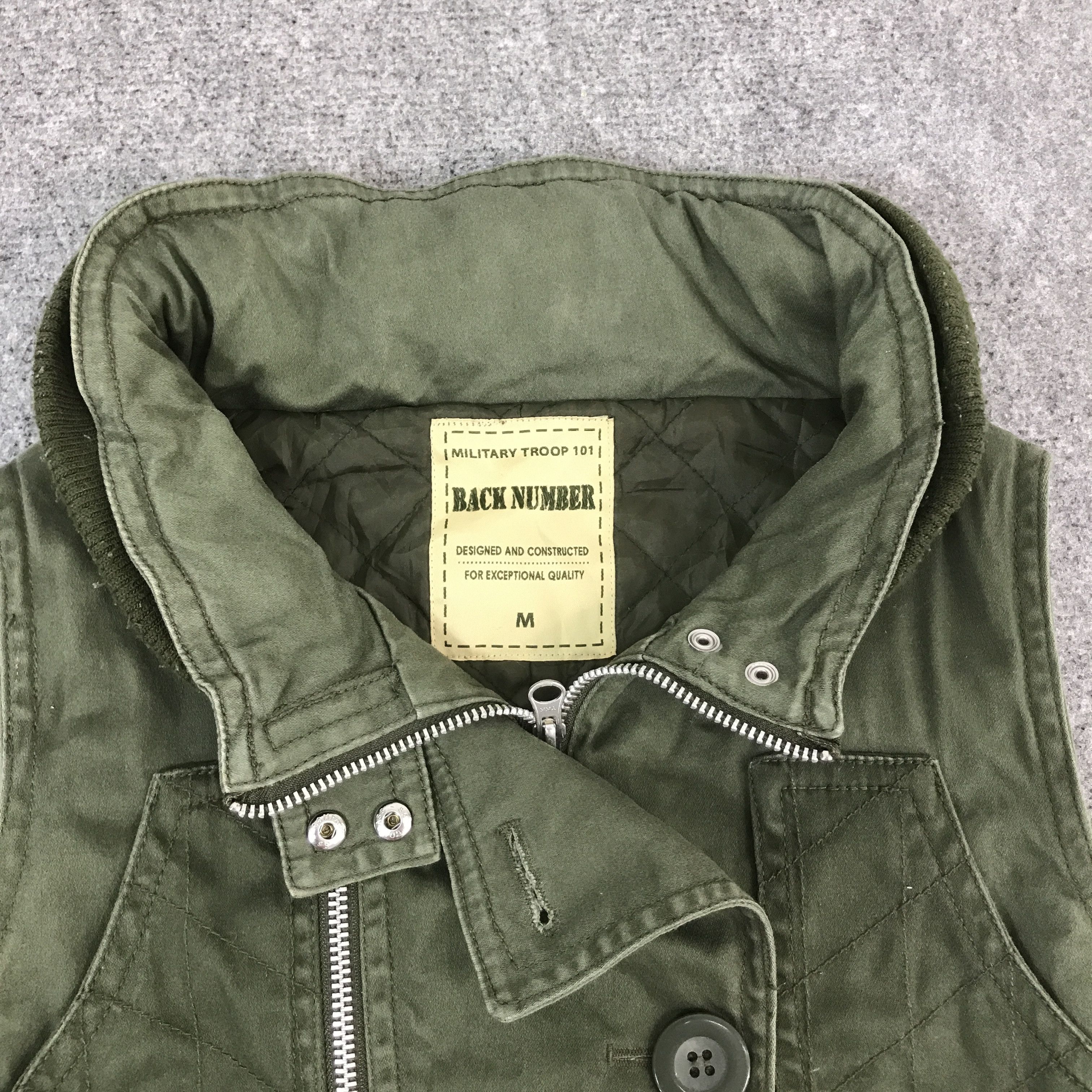 Vintage Vtg military troop bono design vest K64B13 Size US M / EU 48-50 / 2 - 6 Thumbnail