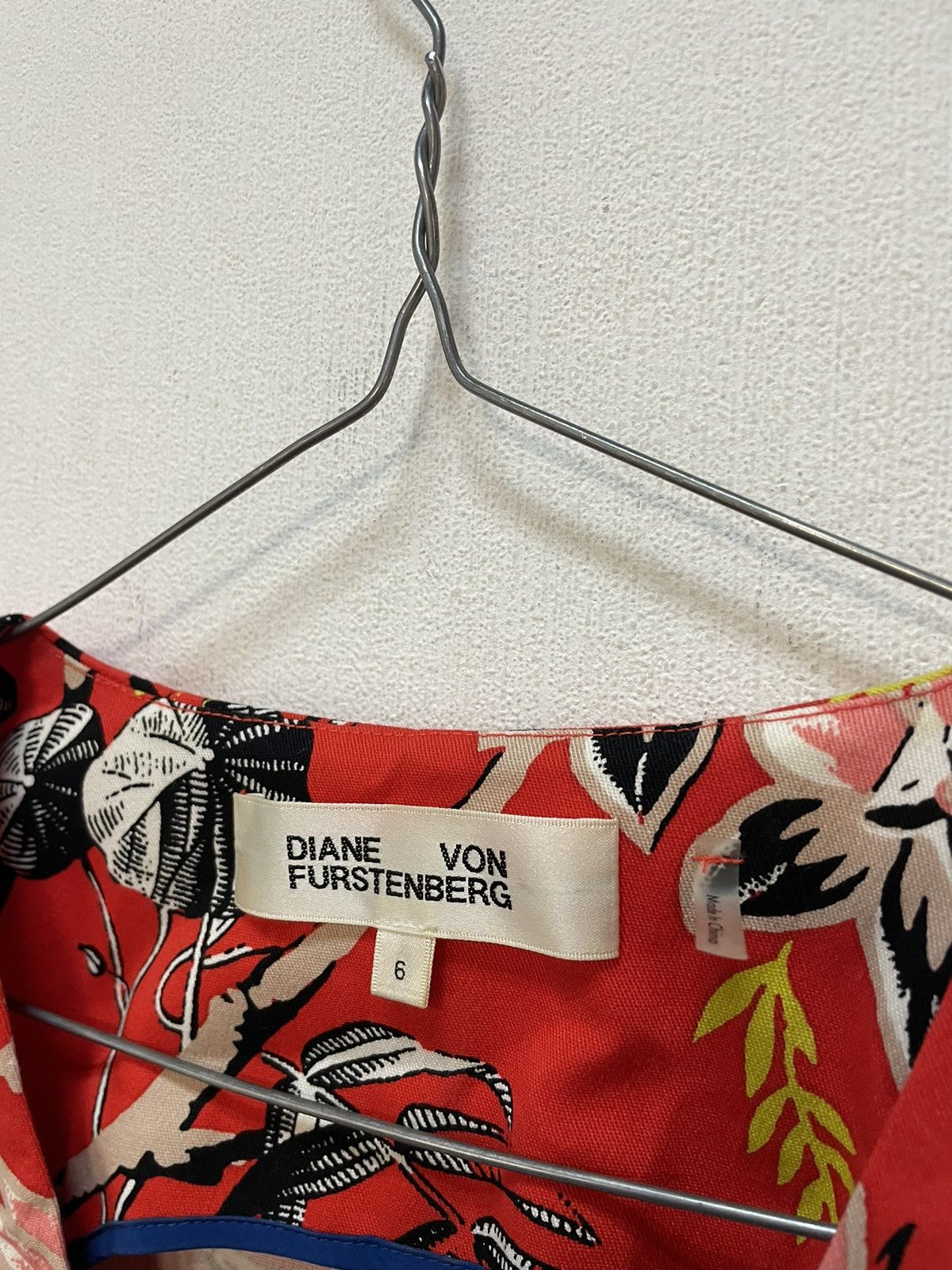 Diane von Furstenberg × Japanese Brand Diane Von Furstenberg Zip Front Sheath Dress Avalon Poppy Size M / US 6-8 / IT 42-44 - 12 Thumbnail