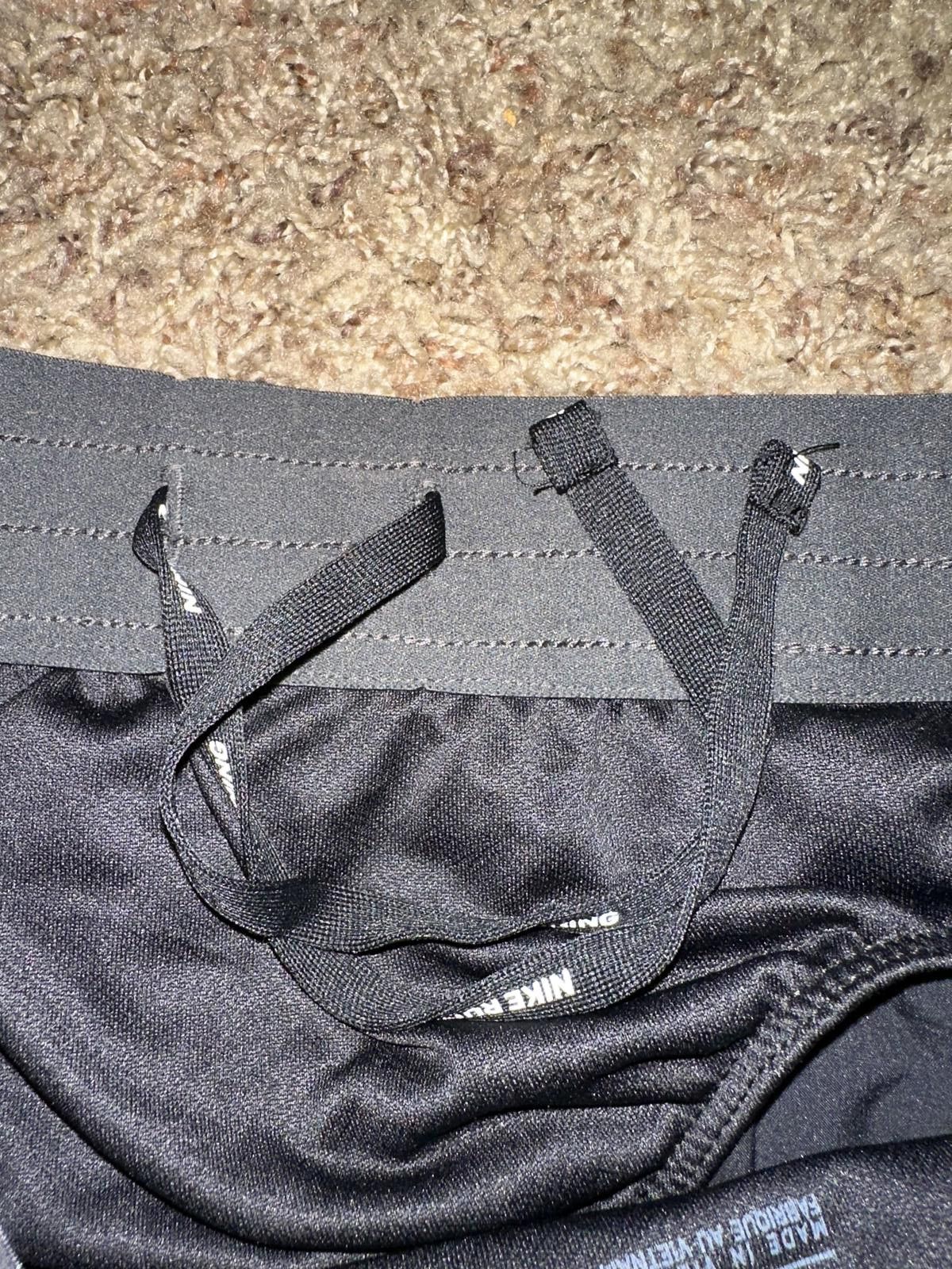Nike Nike Women's Tempo Luxe 3" Black Running Shorts Size US 32 / EU 48 - 6 Thumbnail