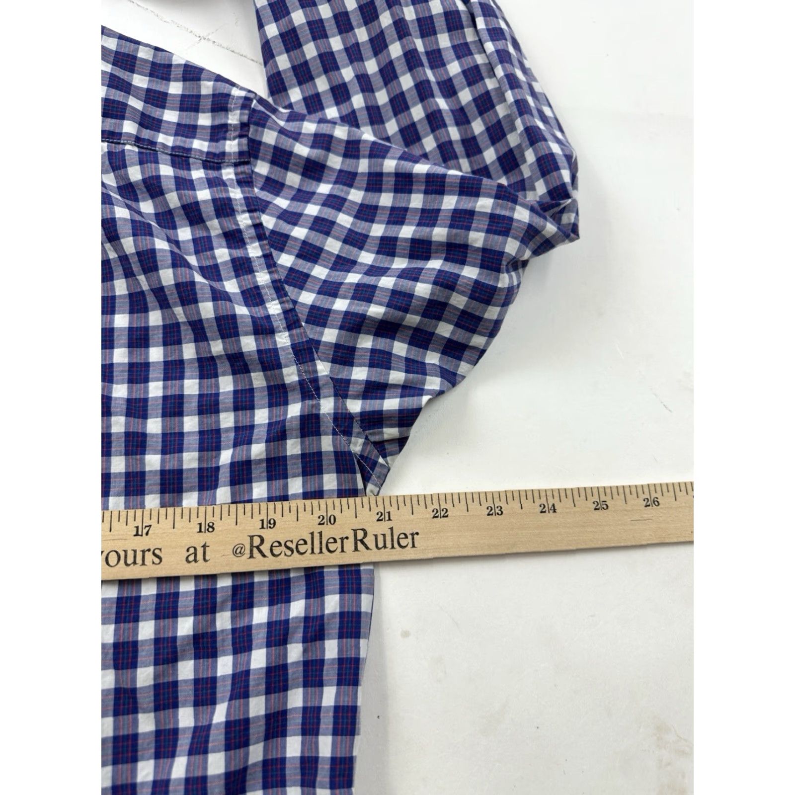 J.Crew J.Crew Shirt Mens Small Plaid Button-Down Lightweight Tailored Pocketed Multicolor Long Sleeve Size US S / EU 44-46 / 1 - 7 Thumbnail