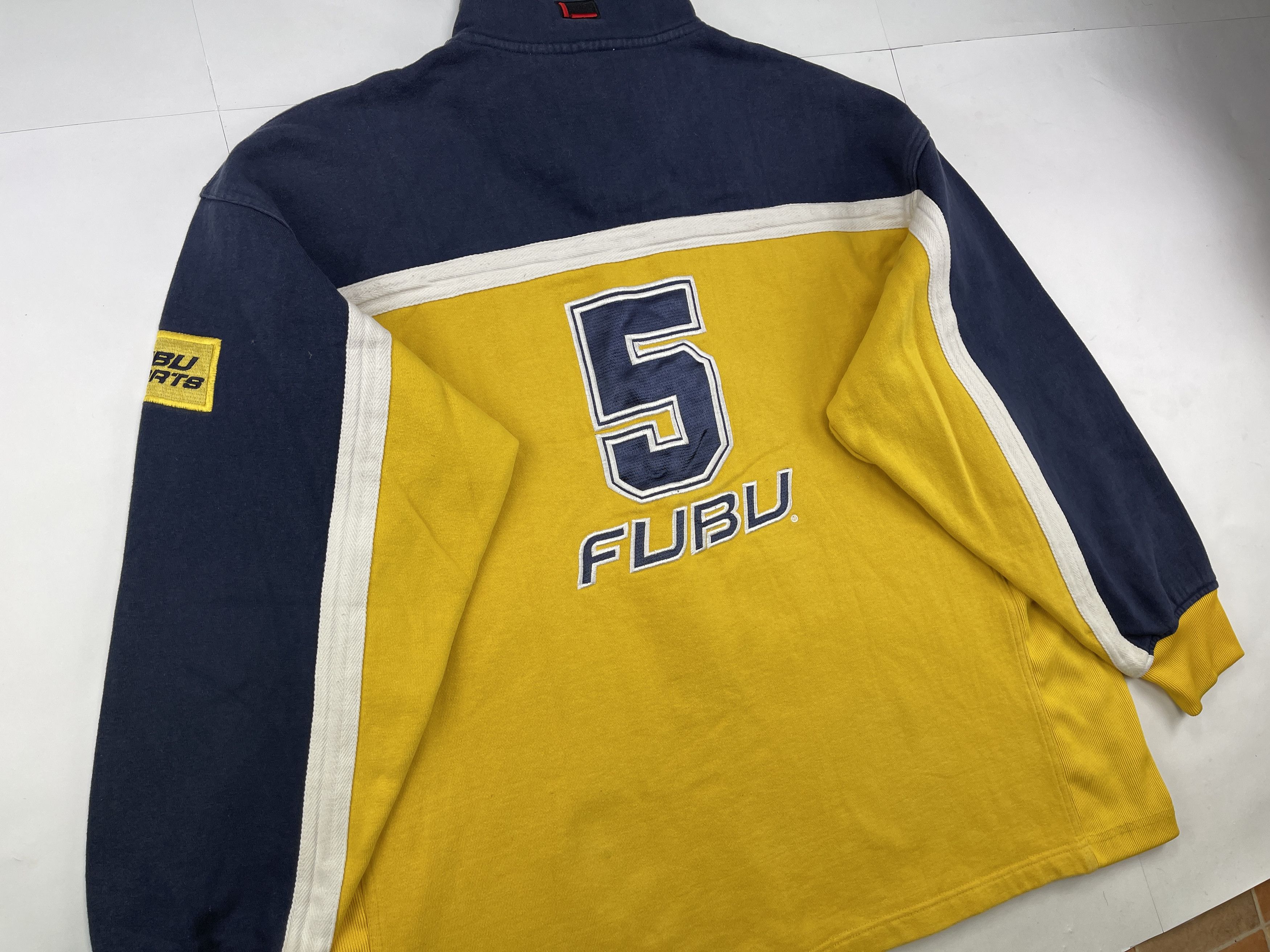 FUBU sweatshirt, vintage, 90s hip hop 1990s Y2K mens size XL