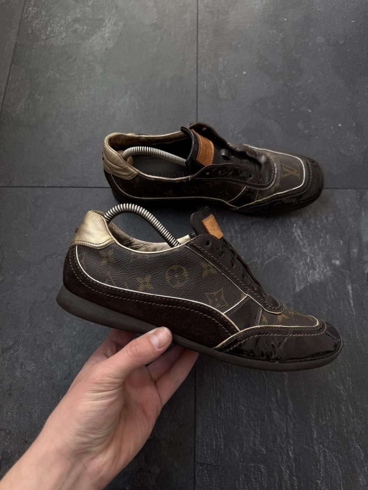 Louis Vuitton × Vintage Vintage monogram Louis Vuitton sneakers Size US 6.5 / EU 39-40 - 2 Thumbnail