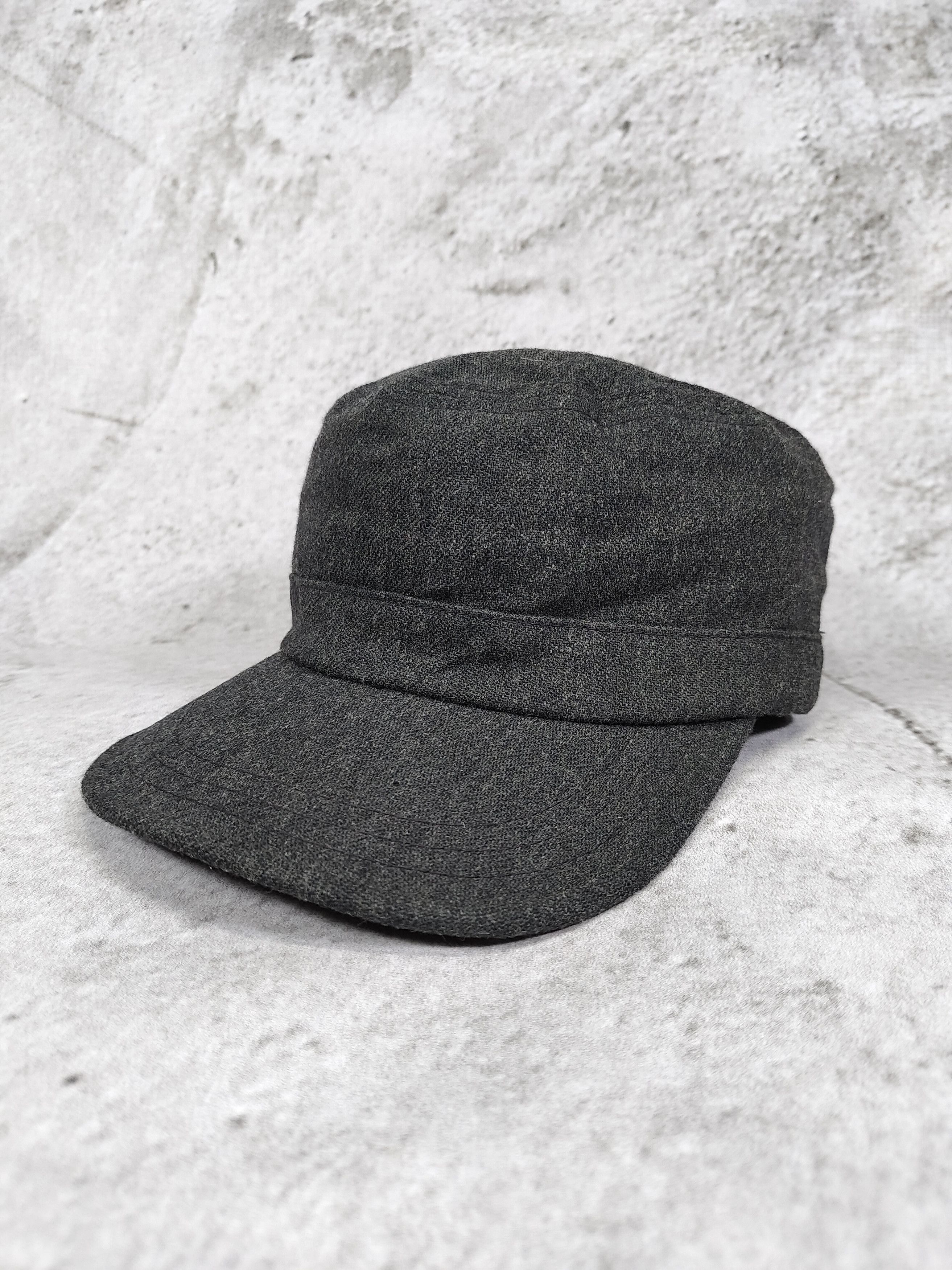 CA4LA 2000s CA4LA🇯🇵 Wool Blend Workwear Military Patrol Cap Size ONE SIZE - 1 Thumbnail