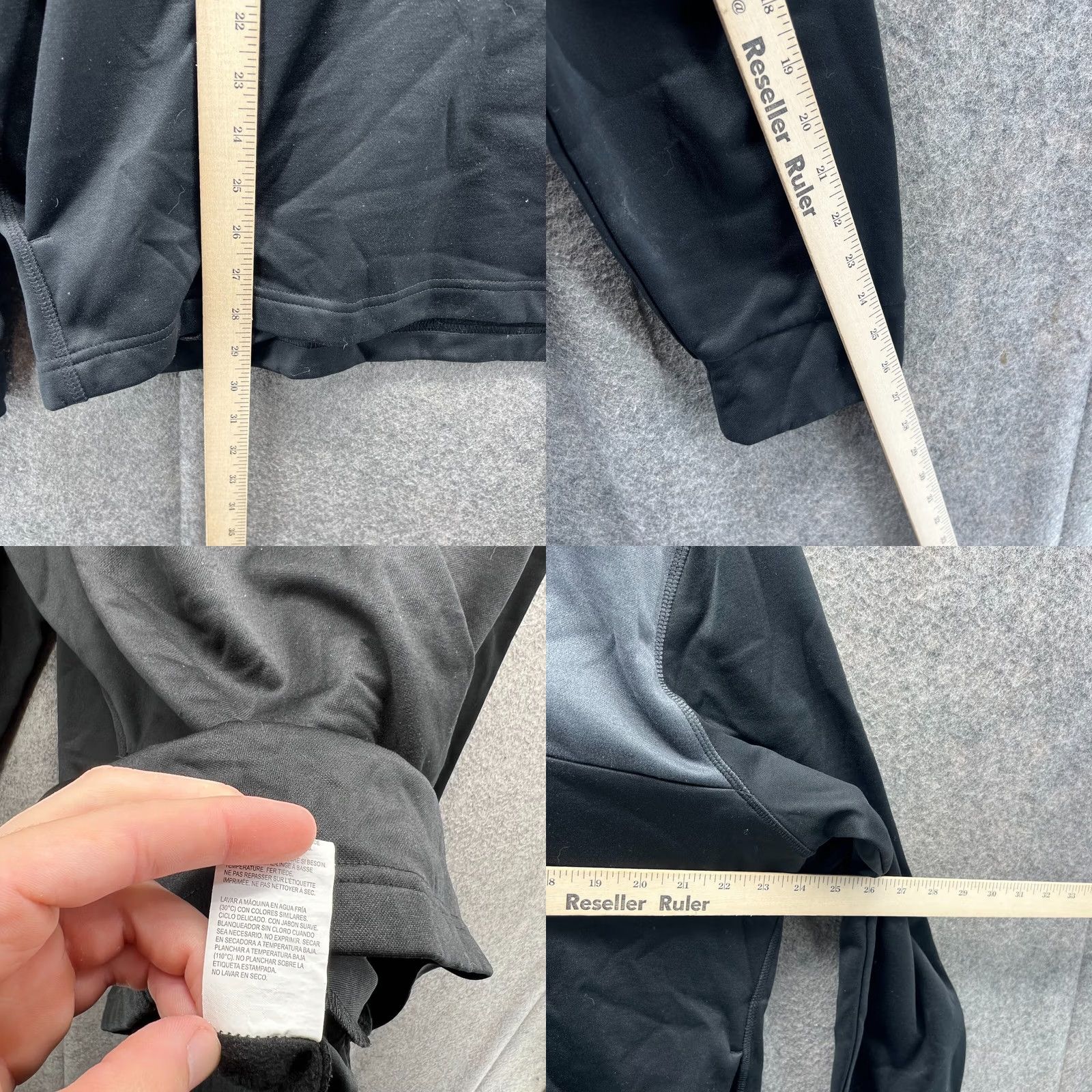 Callaway VINTAGE Callaway Sweater Mens XL Black Grey Quarter Zip Pullover Knit Jacket Golf Pullover Knit Shirt Men’s XL Black Golf Sweater Size US XL / EU 56 / 4 - 8 Thumbnail