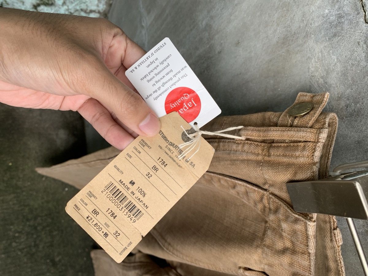 Studio D'Artisan Work Pants Size US 32 / EU 48 - 8 Thumbnail