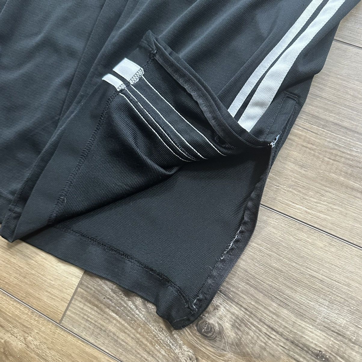 Nike Vintage 2000s Y2K Nike Black and White Wide Leg Track Pants Size US 33 - 6 Thumbnail