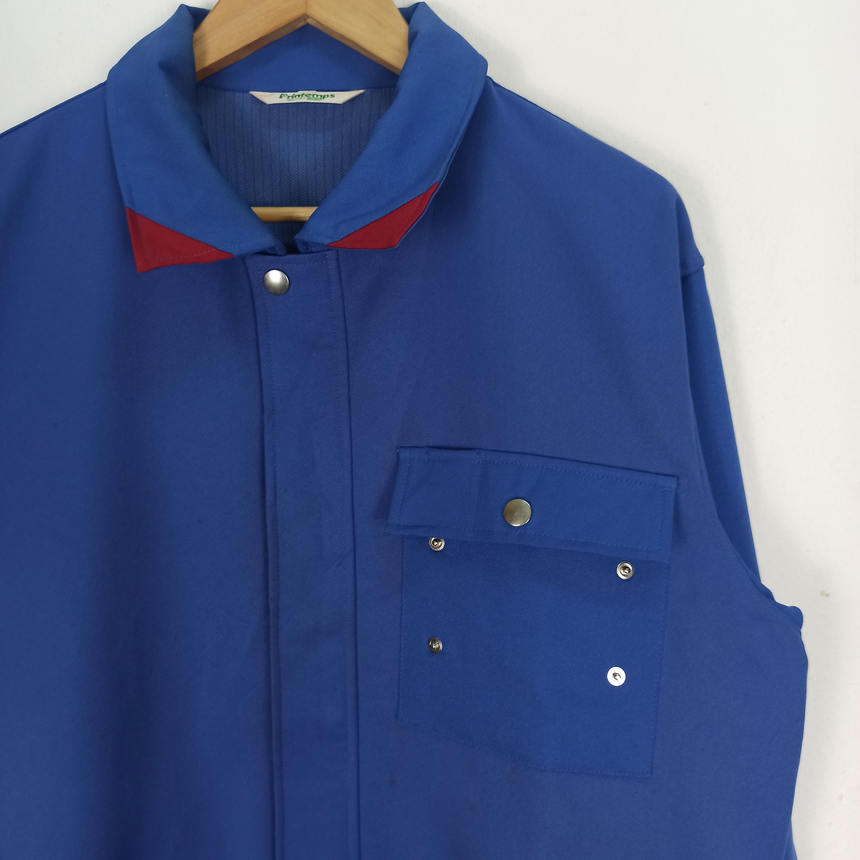 Japanese Brand Vintag🔥 LAWSON Conbini Uniform Bombers Jacket Made in Japan Size US L / EU 52-54 / 3 - 4 Thumbnail