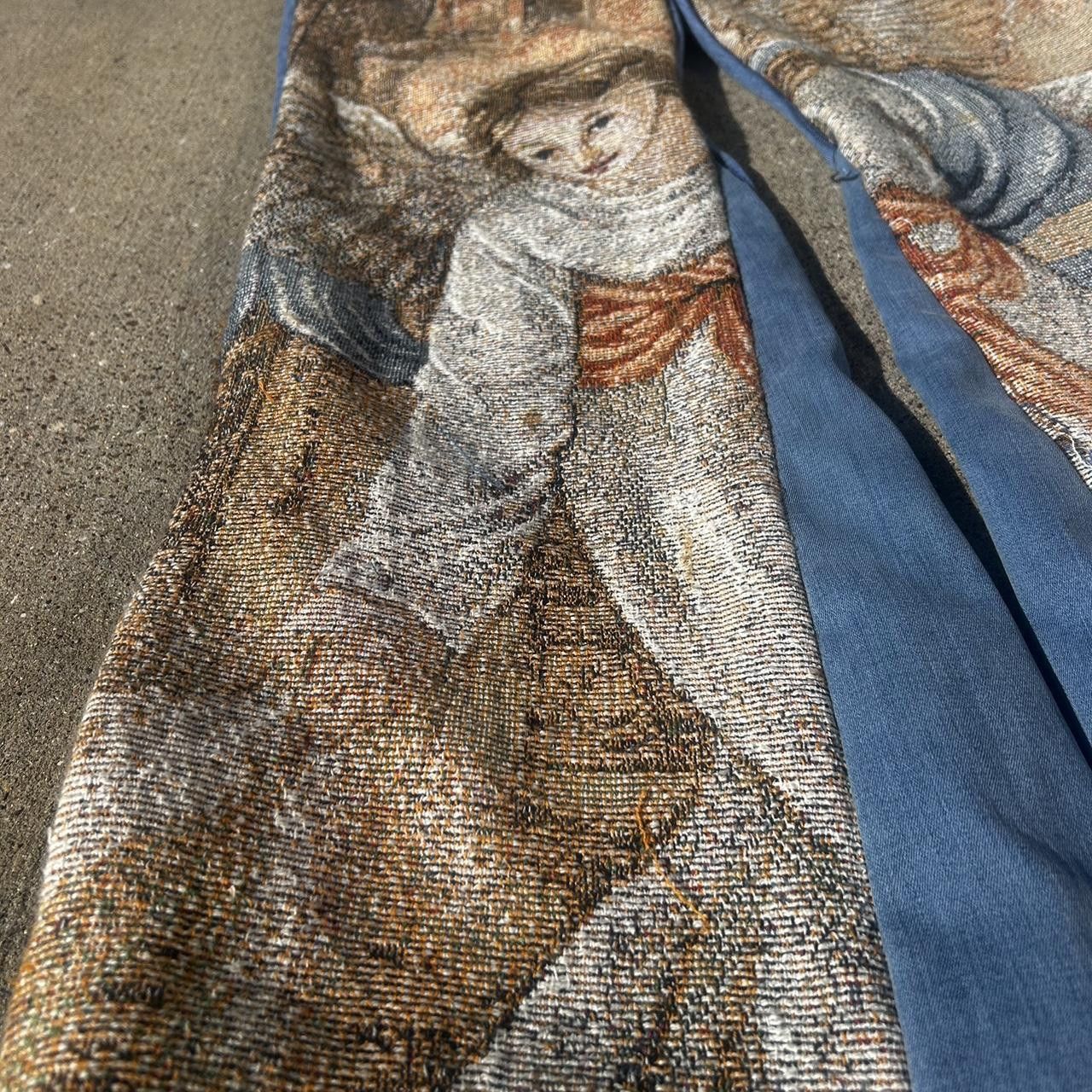 Tornado Mart 1 of 1 Custom Angel Tapestry Jeans Size US 36 / EU 52 - 5 Thumbnail
