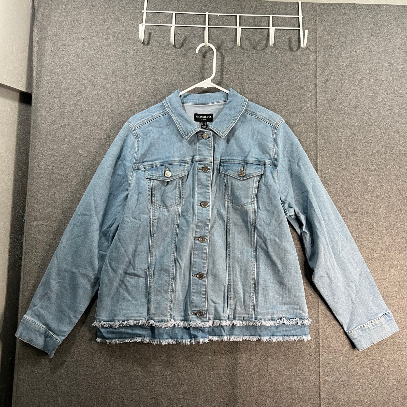 Other Susan Graver Stretch Denim Size L / US 10 / IT 46 - 1 Thumbnail