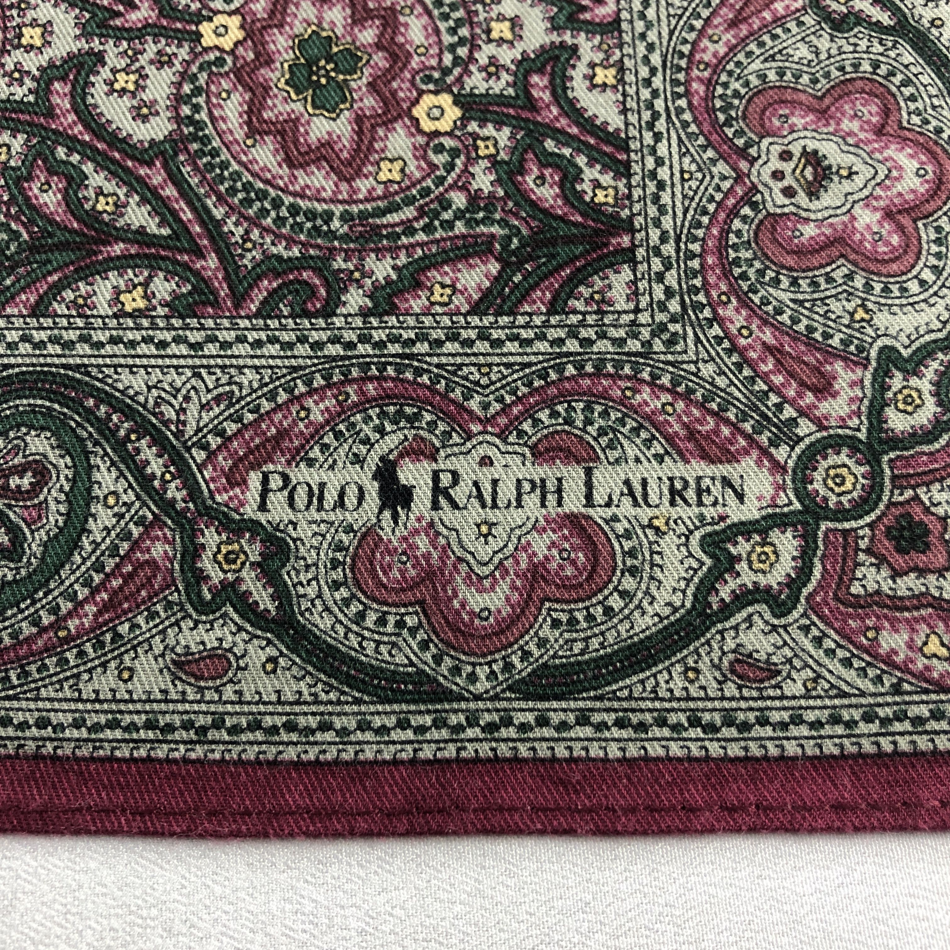 Polo Ralph Lauren Handkerchief Neckerchief Bandana H2589
