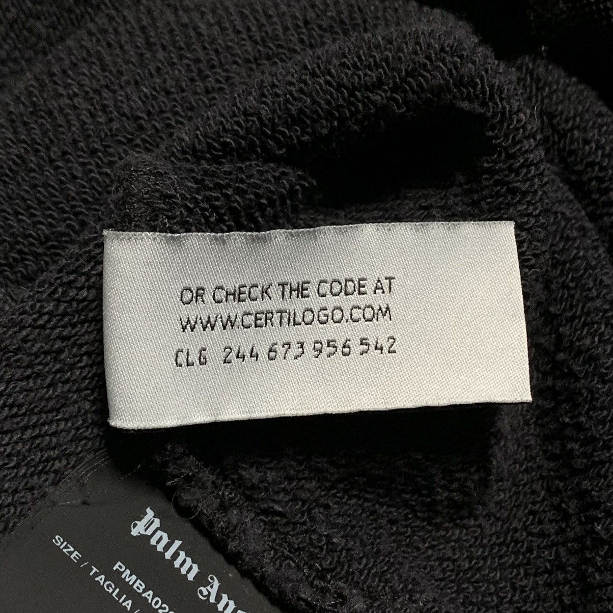 Palm Angels Palm Angels Large Broken Logo Black Sweatshirt Virgil Abloh Size US L / EU 52-54 / 3 - 8 Thumbnail