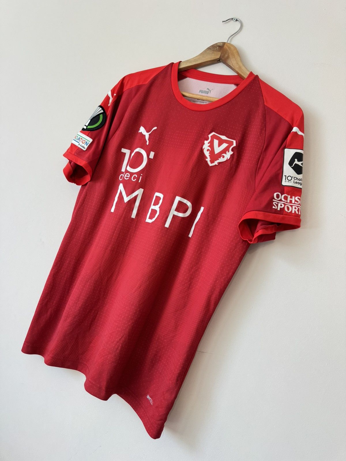 Puma Vaduz FC 2022-2023 Home Soccer Jersey Football Shirt Kit Size US L / EU 52-54 / 3 - 3 Thumbnail