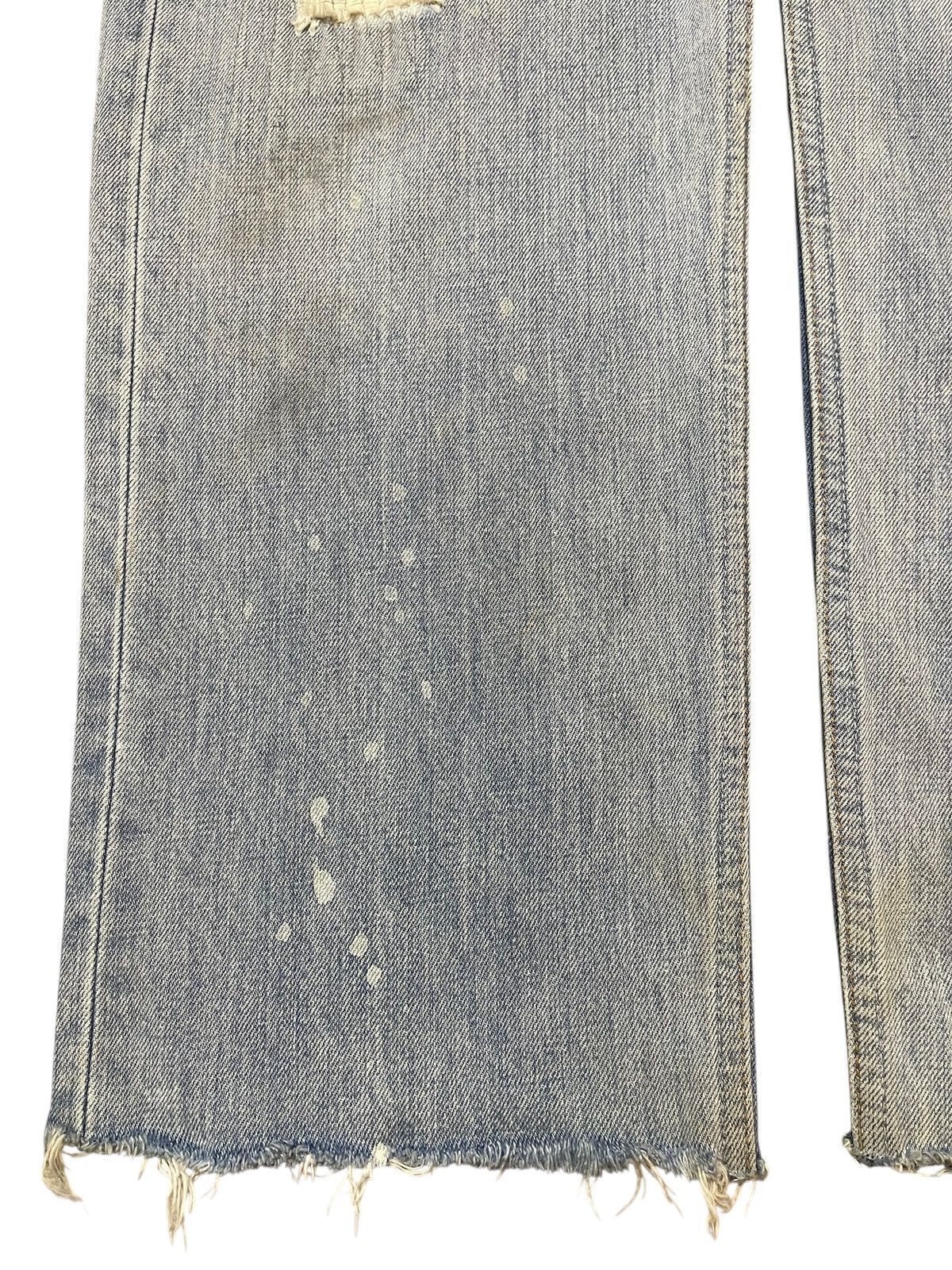 Levi's Vintage 90s Levis 501 Mud Wash Faded Distress Wide Leg Baggy Size US 34 / EU 50 - 7 Thumbnail