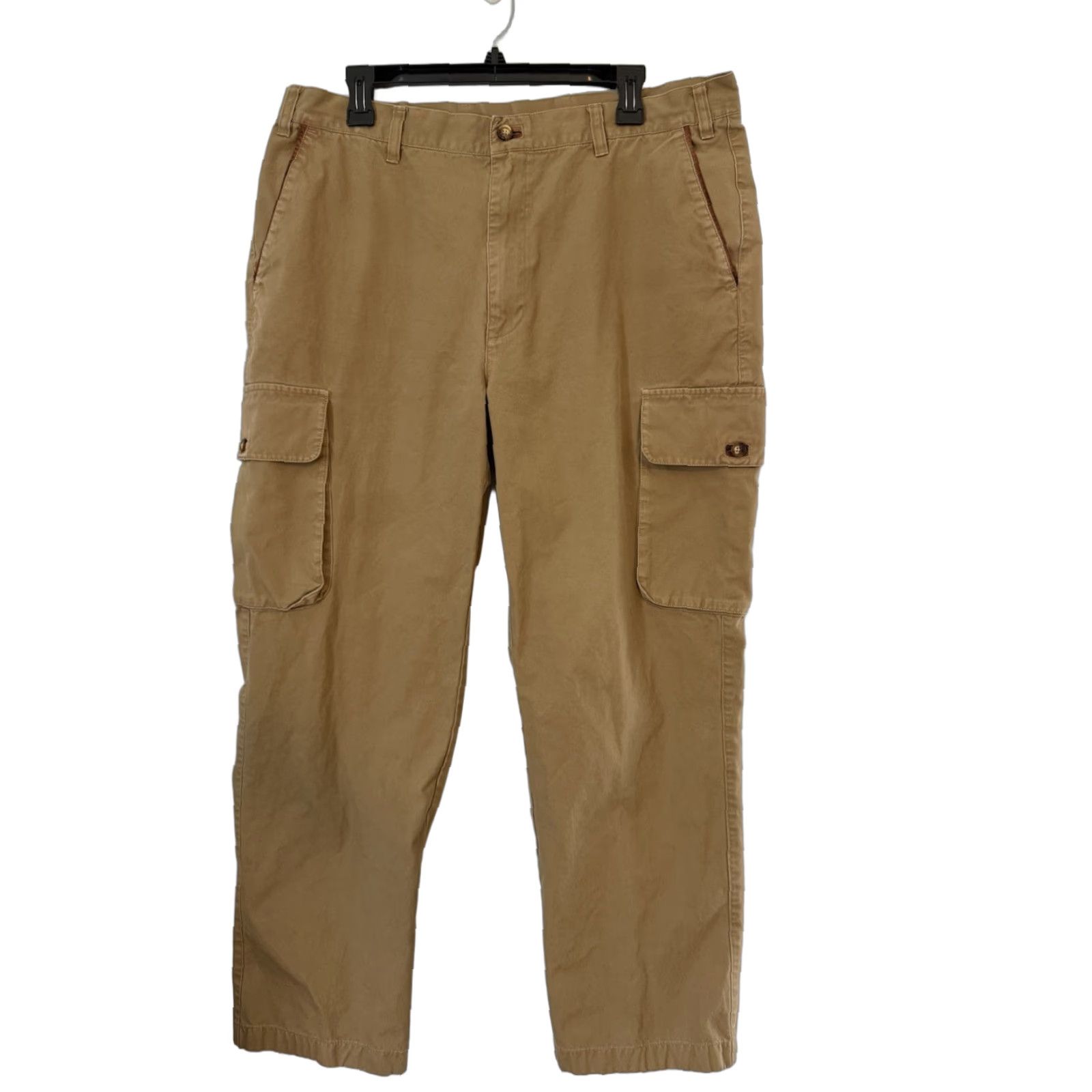 Orvis Orvis Cargo Pants 38x29 Beige Khaki Vintage Outdoor Fishing Cotton Regular 29in Inseam Men Pants Straight Cargo Size US 38 / EU 54 - 1 Thumbnail