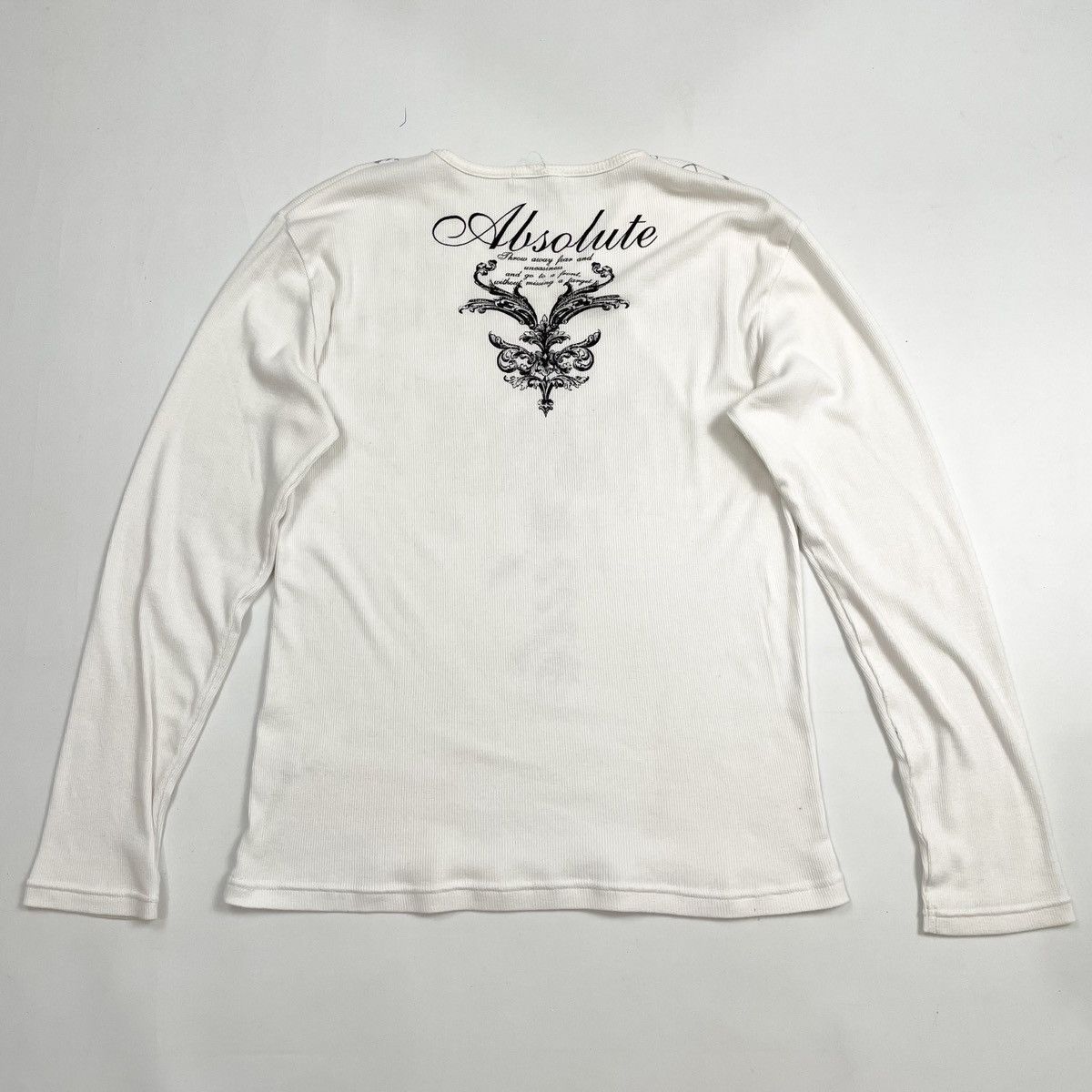 Japanese Brand Semanticdesign Absolute Long Sleeve Tshirt Size US L / EU 52-54 / 3 - 7 Thumbnail