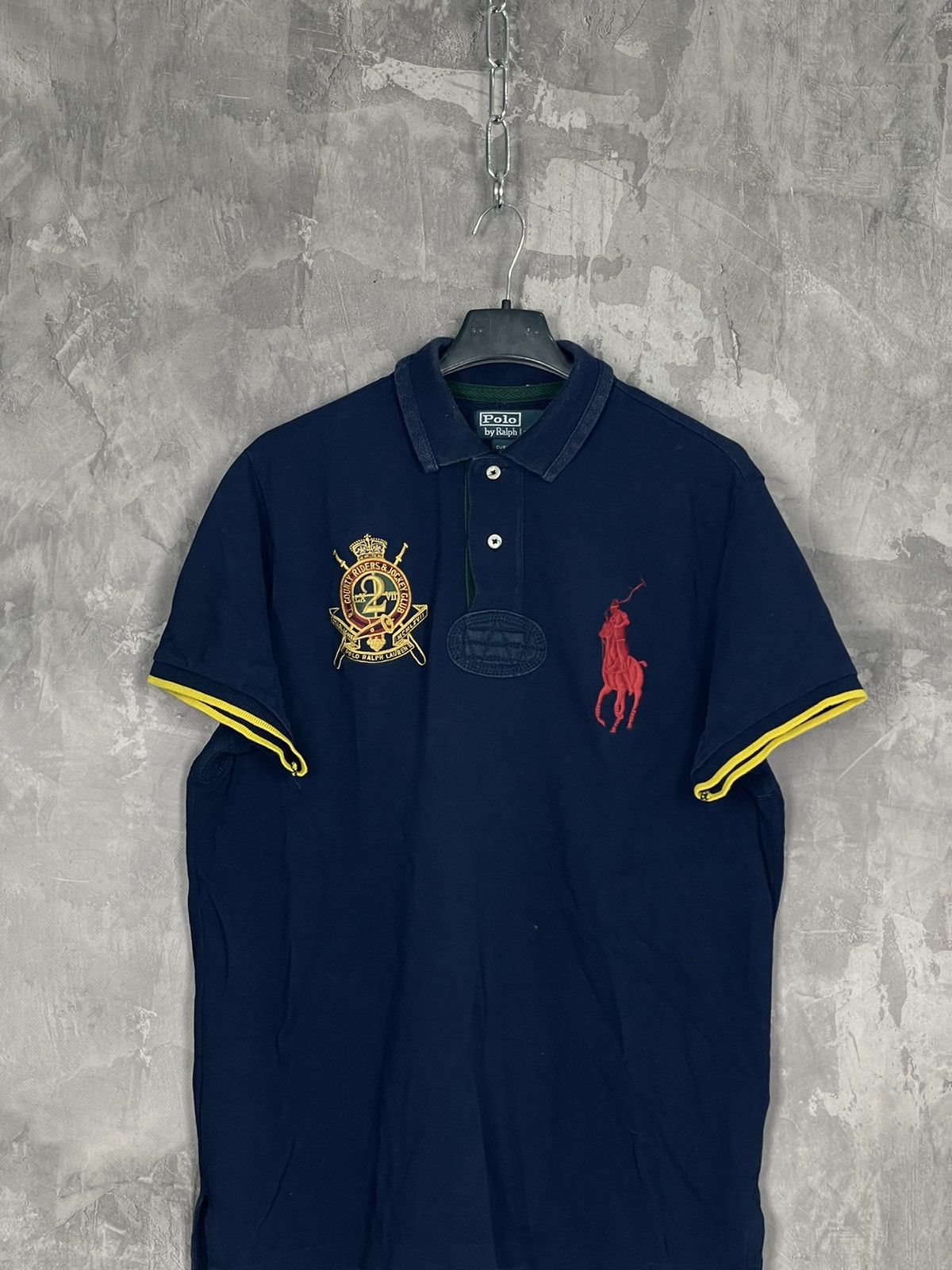 Polo Ralph Lauren × Vintage Polo Ralph Lauren Spellout chief keef y2k swag drill rugby Size US M / EU 48-50 / 2 - 2 Thumbnail