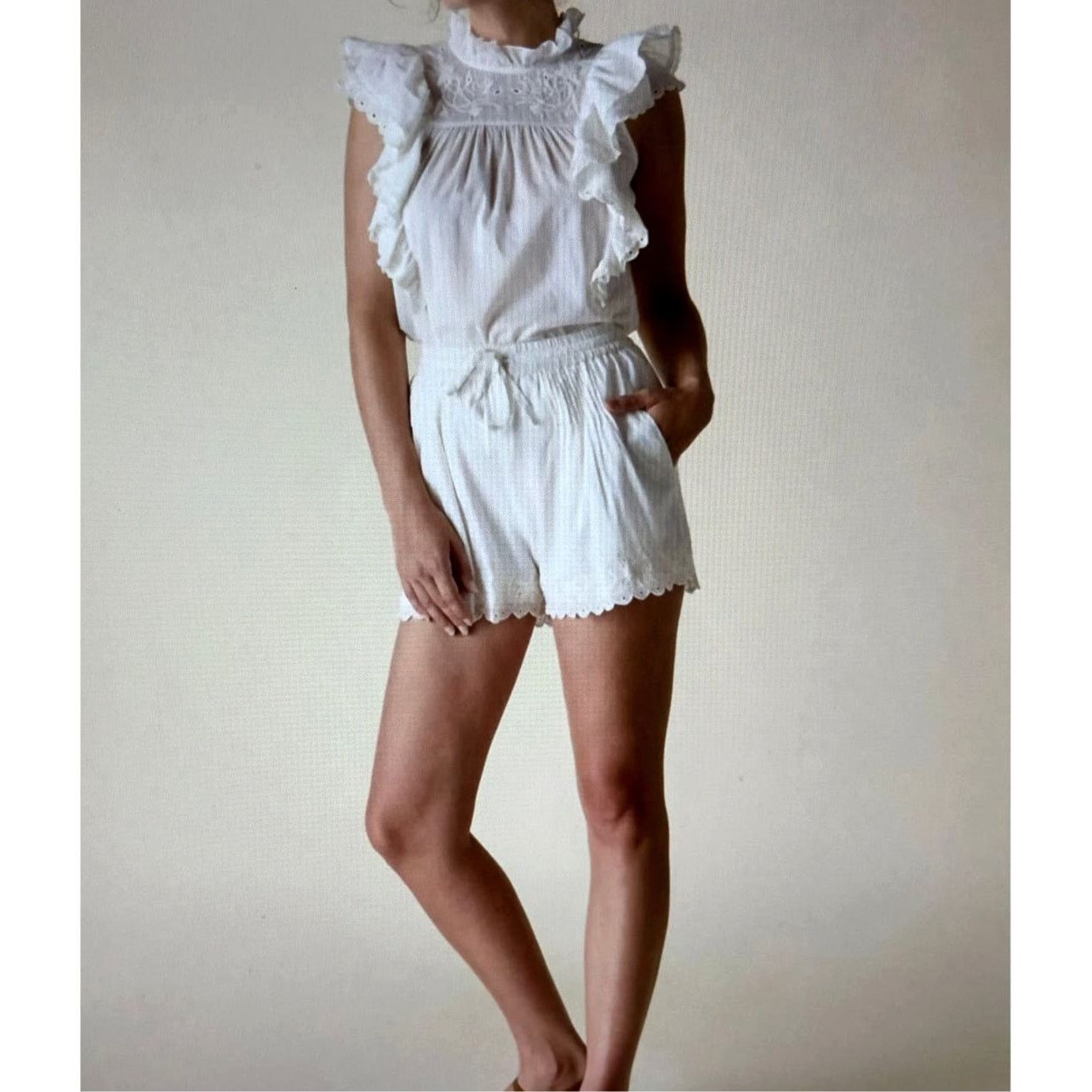 Other St Roche Harper Shorts - Vanilla Size XS Size 25" / US 0 / IT 36 - 5 Thumbnail