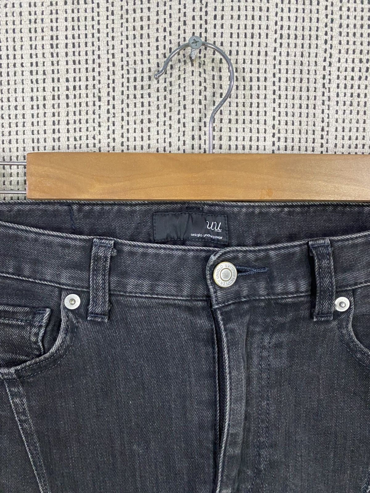 Undercover × Uniqlo Uniqlo x undercover black strech denim Size US 30 / EU 46 - 10 Thumbnail