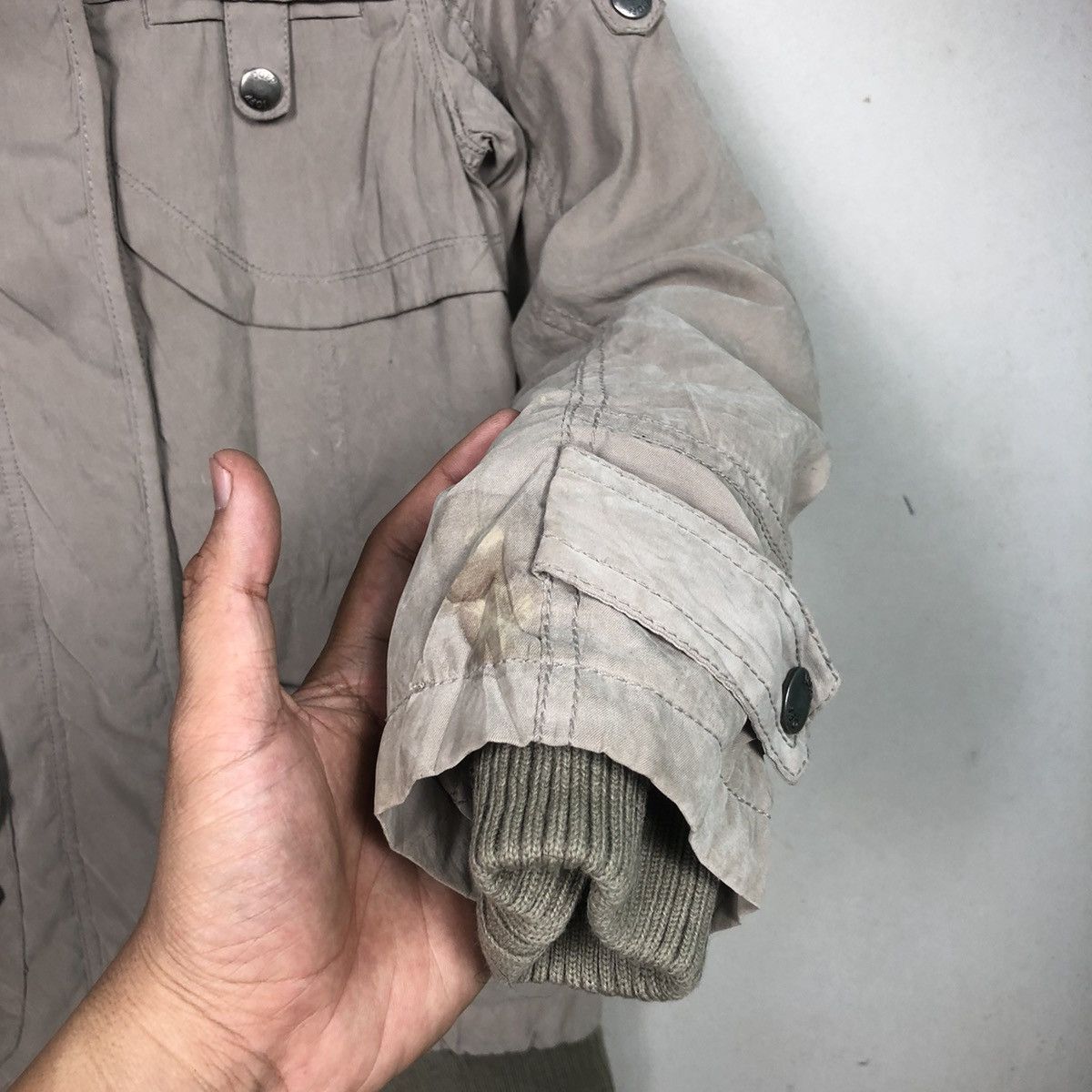 If Six Was Nine Jeff Joyous Archive Hooded Utility Parka Jacket Tan Size 90 Size US S / EU 44-46 / 1 - 6 Thumbnail
