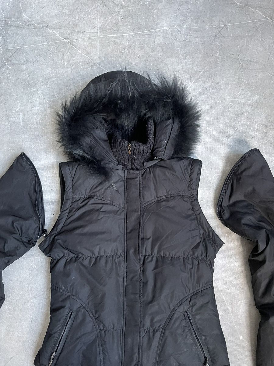 Hysteric Glamour Hysteric glamour style fur black down cropper bomber jacket Size US S / EU 44-46 / 1 - 7 Thumbnail
