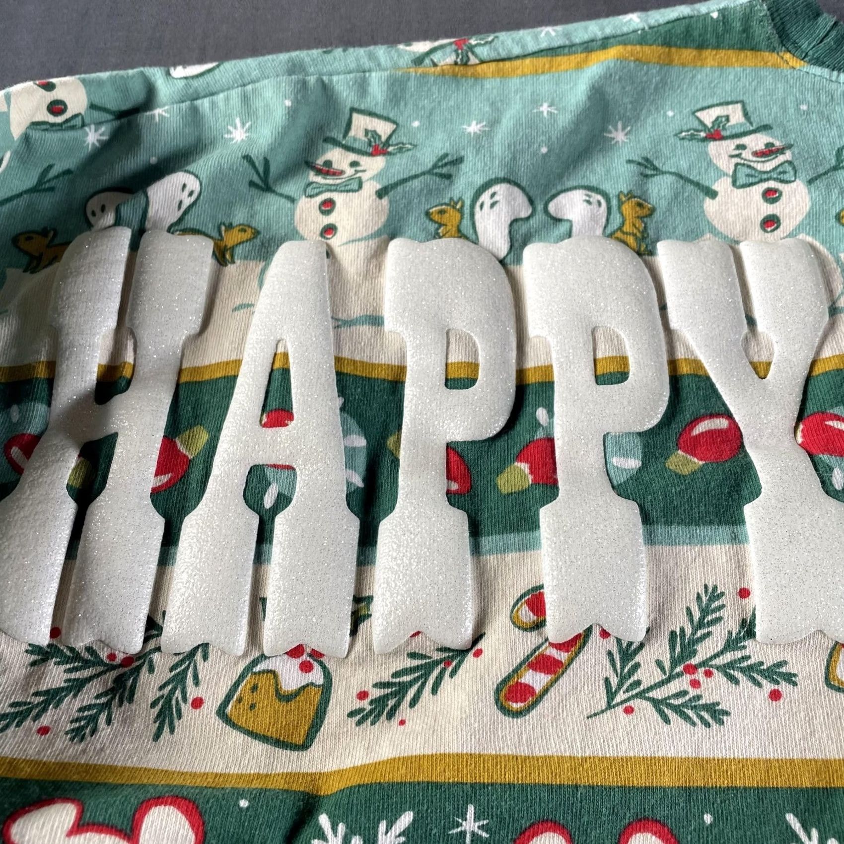 Disney Disney Shirt Mens Small Holiday Spirit Jersey Snowman Mickey Mouse Christmas Size US S / EU 44-46 / 1 - 7 Thumbnail