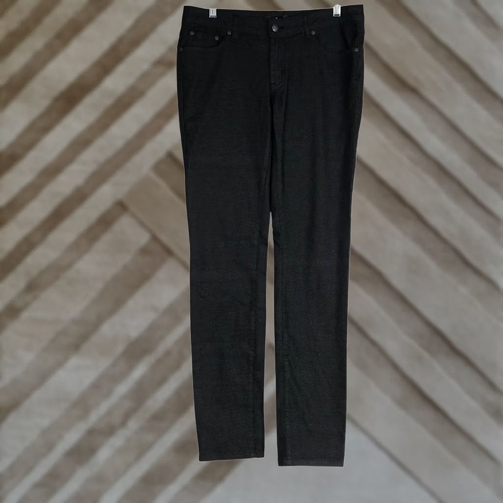 Prana Prana Womens Dark Gray Low Rise Fitted 30in Inseam Organic Cotton Pants 10/30 Slim Chino Casual Workwear Womens Size 32" / US 10 / IT 46 - 1 Thumbnail
