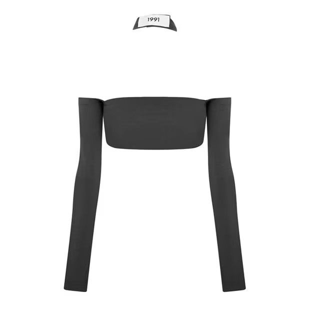 Dolce & Gabbana o1g2r1mq1024 Crop Top in Nero Size XS / US 0-2 / IT 36-38 - 2 Thumbnail