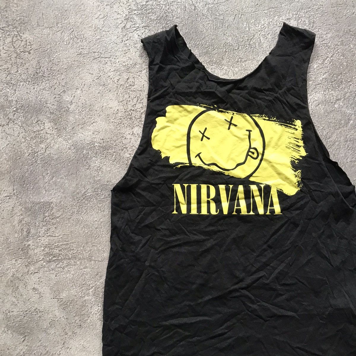 Vintage Vintage 90s Nirvana Band Graphic Tee Grunge Kurt Cobain L Size US L / EU 52-54 / 3 - 2 Thumbnail