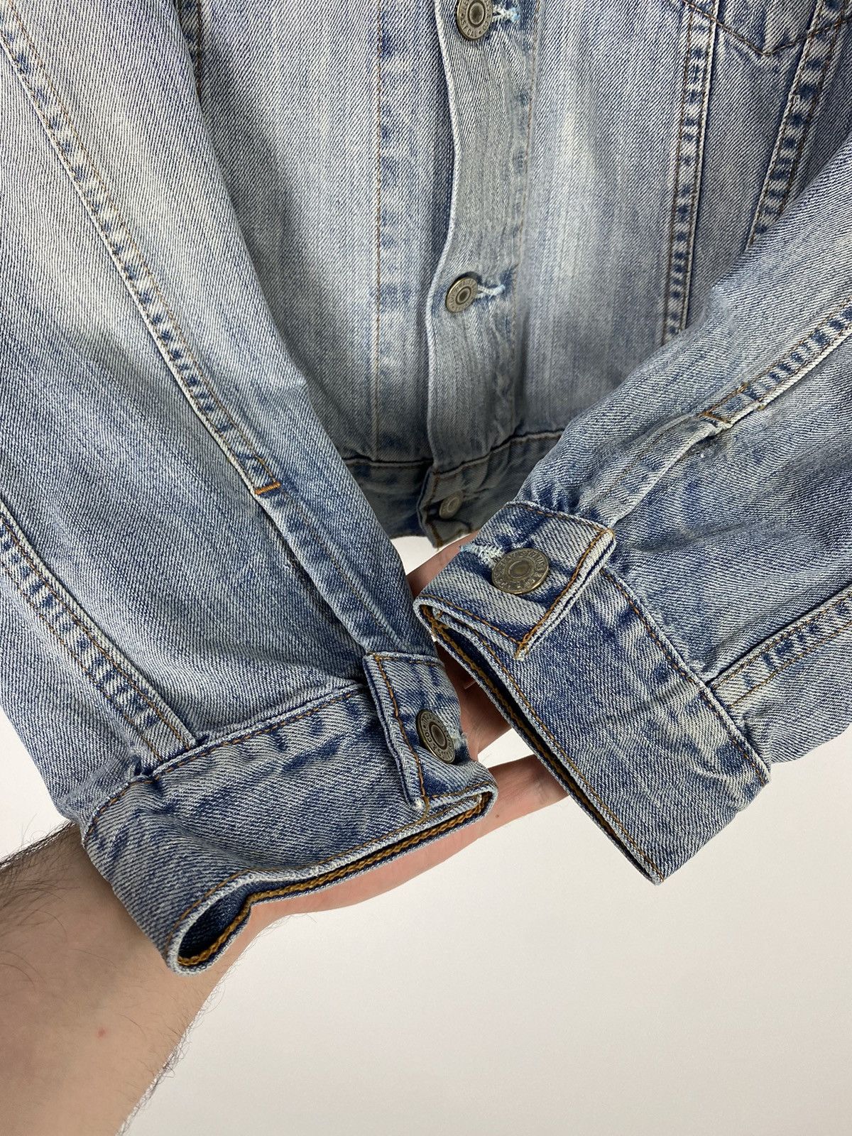 Levi's Y2K 72530 Levi’s Type 3 Washed Denim Trucker Jacket Size US L / EU 52-54 / 3 - 7 Thumbnail