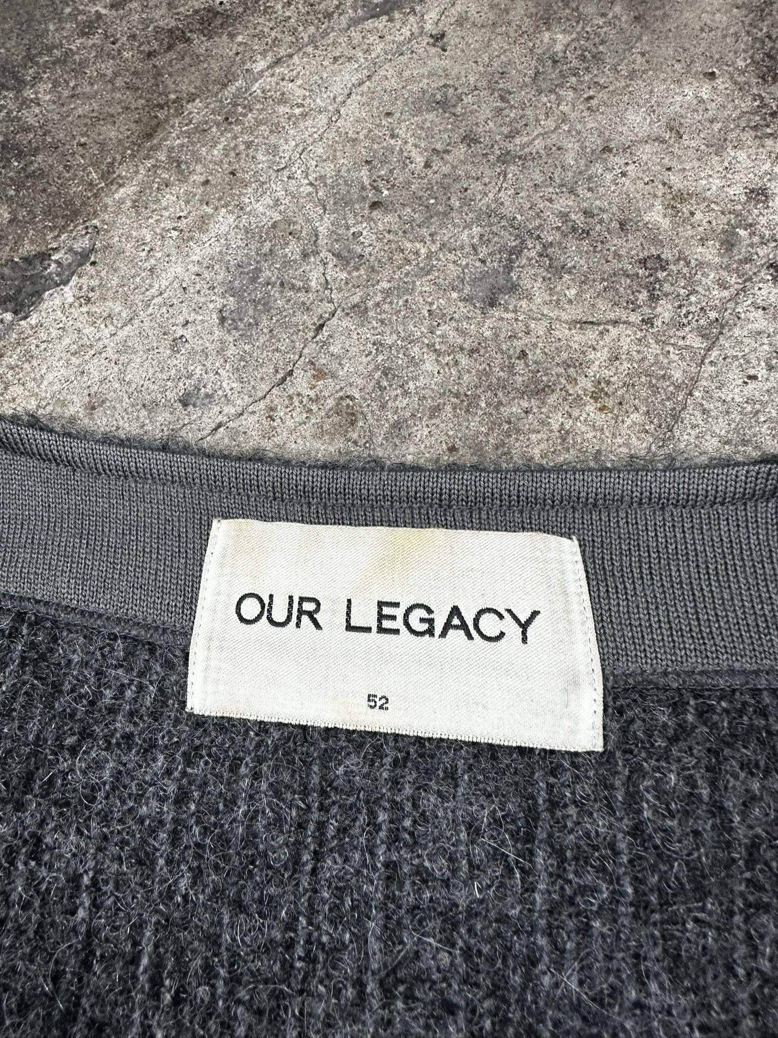 Our Legacy Our Legacy Mohair Fuzzy Wool Knit Cardigan Size US L / EU 52-54 / 3 - 4 Thumbnail